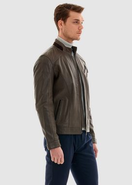 Pierre Cardin Lederjacke in tollem Biker-Look