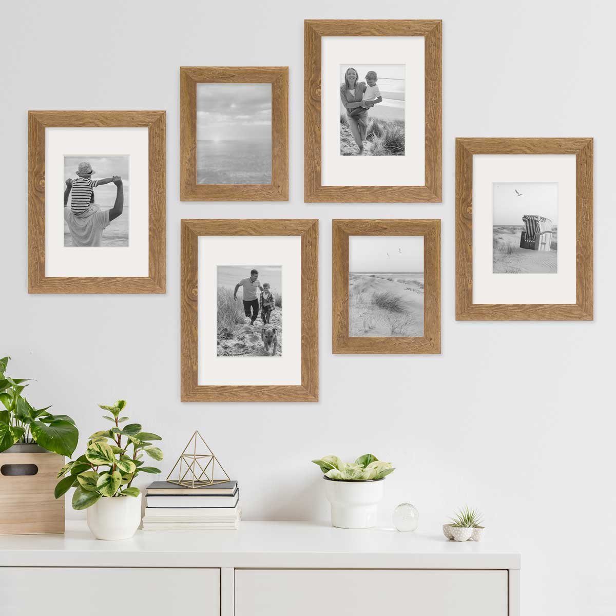 Photolini Bilderrahmen Set: Verleihen Sie Ihren Erinnerungen einen stilvollen Rahmen!