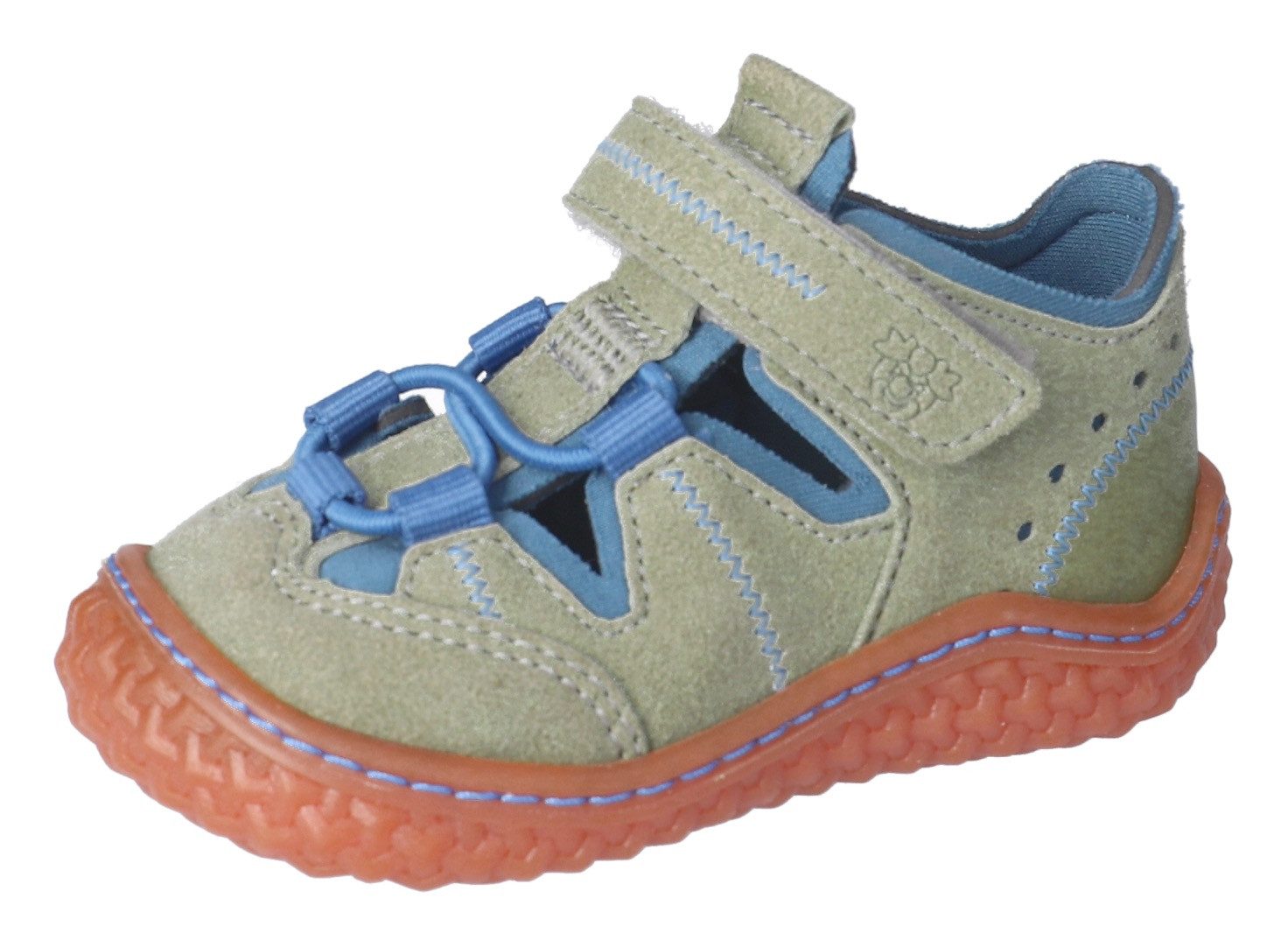 PEPINO by RICOSTA Jerry WMS: mittel Barfußschuh, Barfußschuh mit Gummizug u. Klett, Größenschablone zum Download