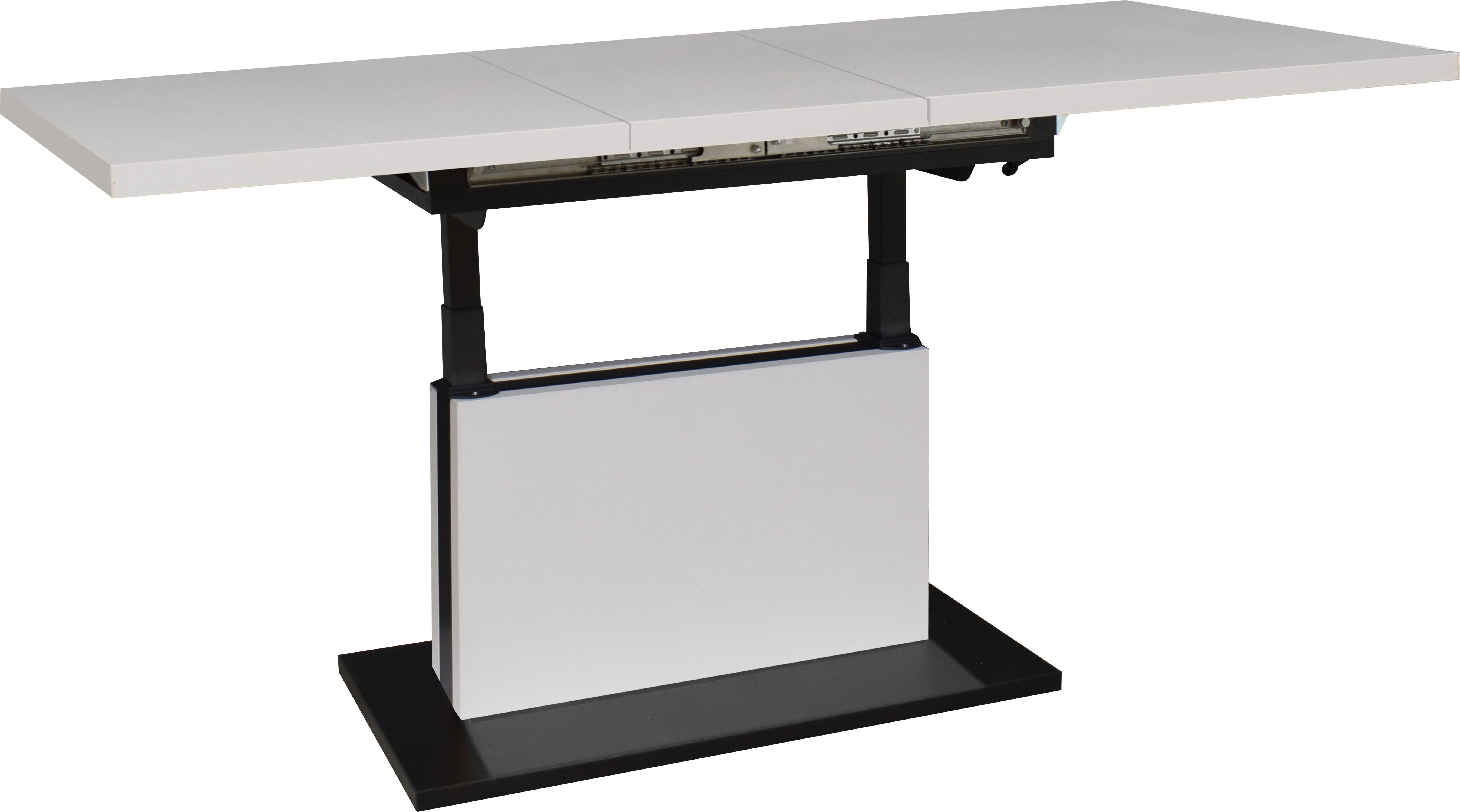 Mäusbacher Couchtisch Lift Couchtisch, höhenverstellbar 56-75cm, Breite Tis günstig online kaufen