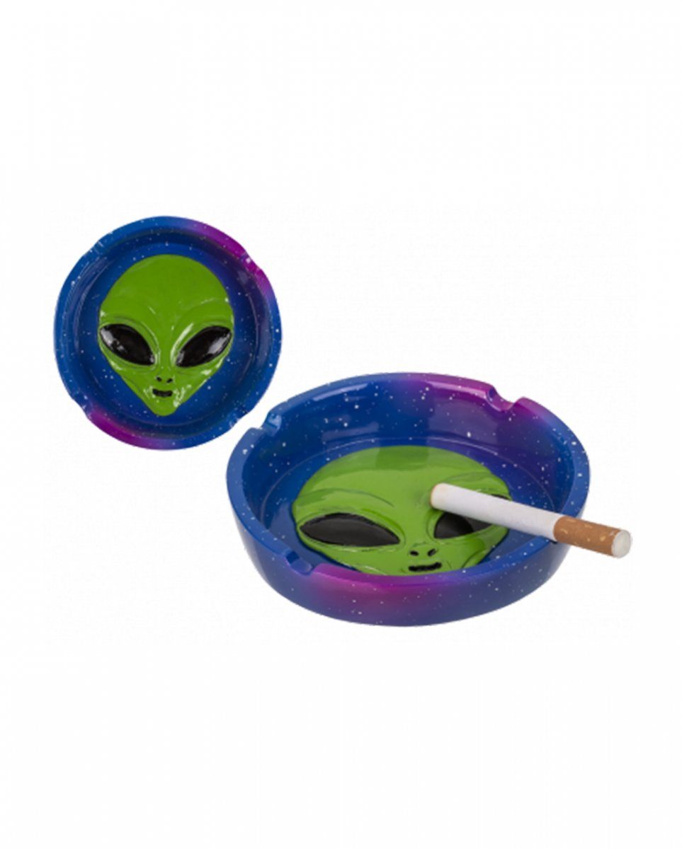 Horror-Shop Dekofigur Space Alien Aschenbecher