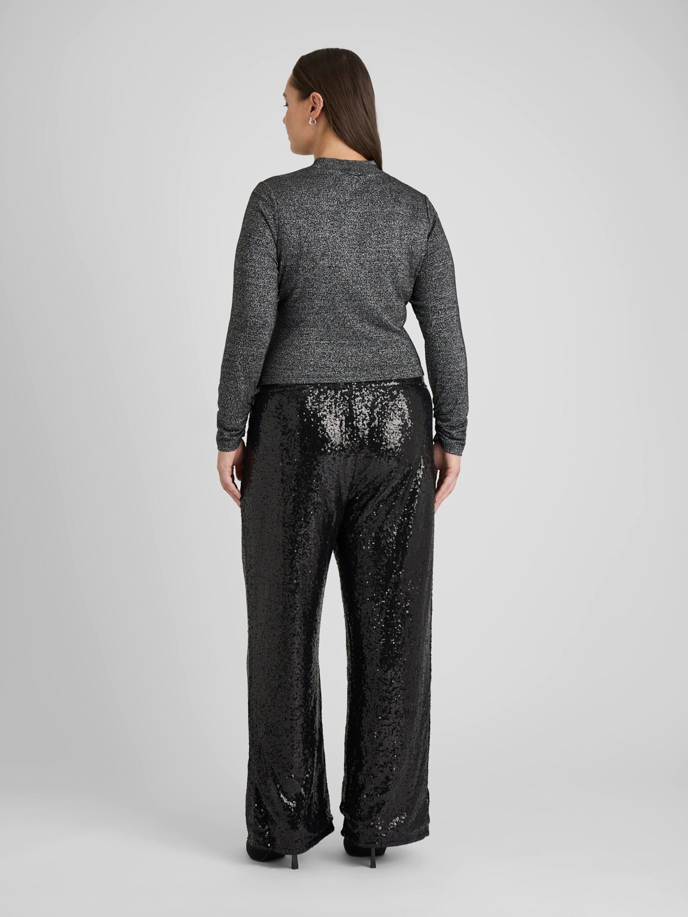 Guido Maria Kretschmer Curvy Langarmshirt Lea (1-tlg) Drapiert/gerafft günstig online kaufen