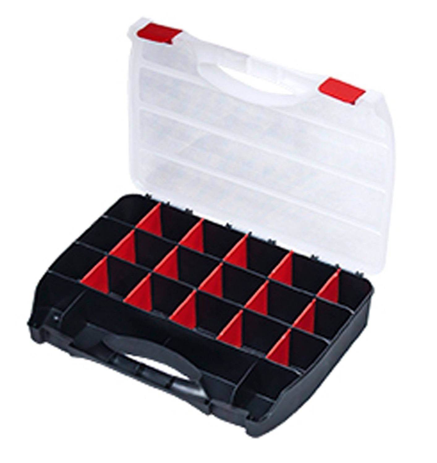 Patrol Werkzeugbox Kleinteilemagazin Domino Organizer Schraubenbox Sortimentskasten