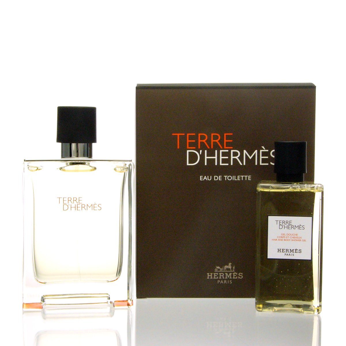 HERMÈS Duft-Set Hermès Terre D´Hermès Set - Eau de Toilette 100 ml + Showergel 80 ml