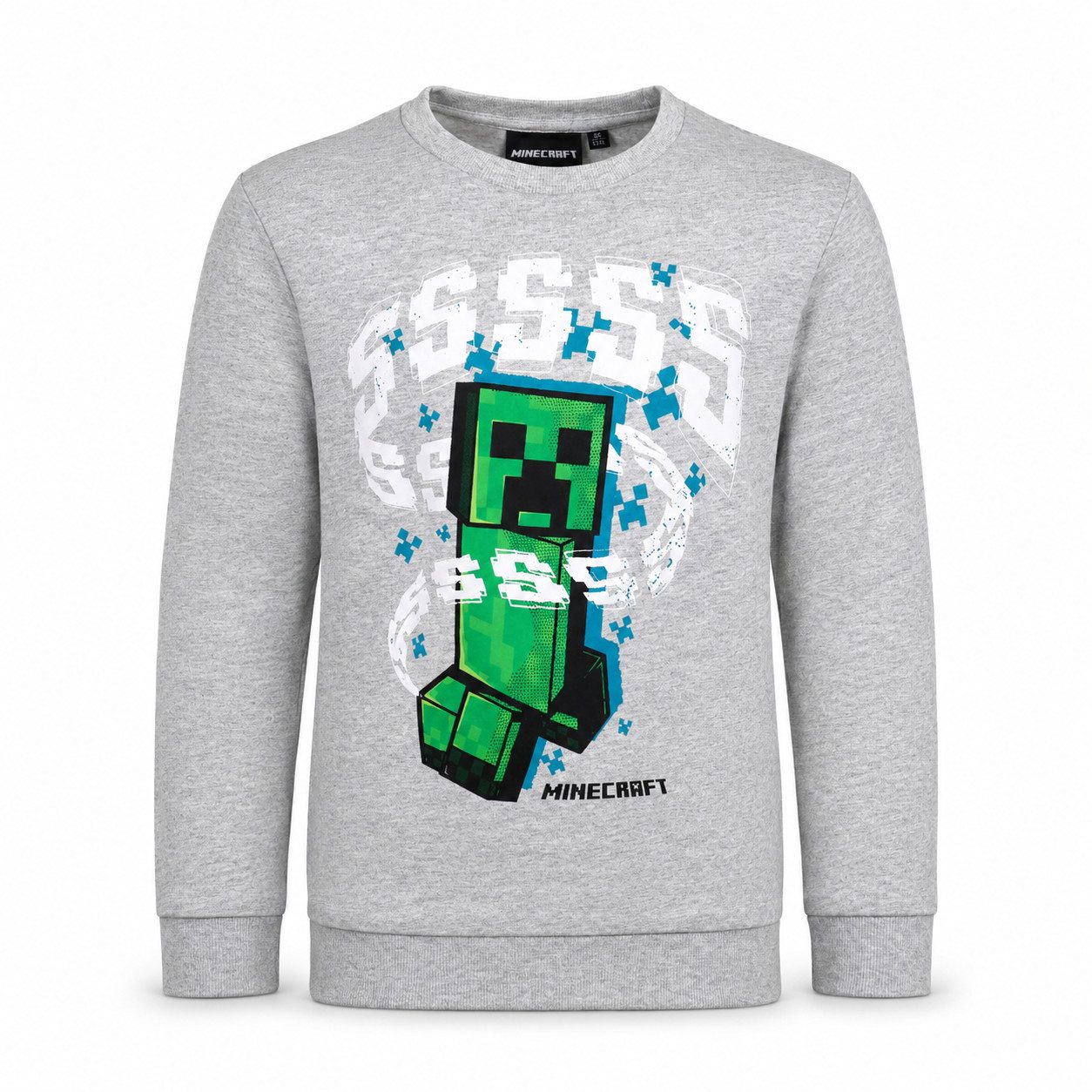 Minecraft Sweater Minecraft Gamer Creeper Kinder Jungen Pulli Pullover Gr. 128 bis 140