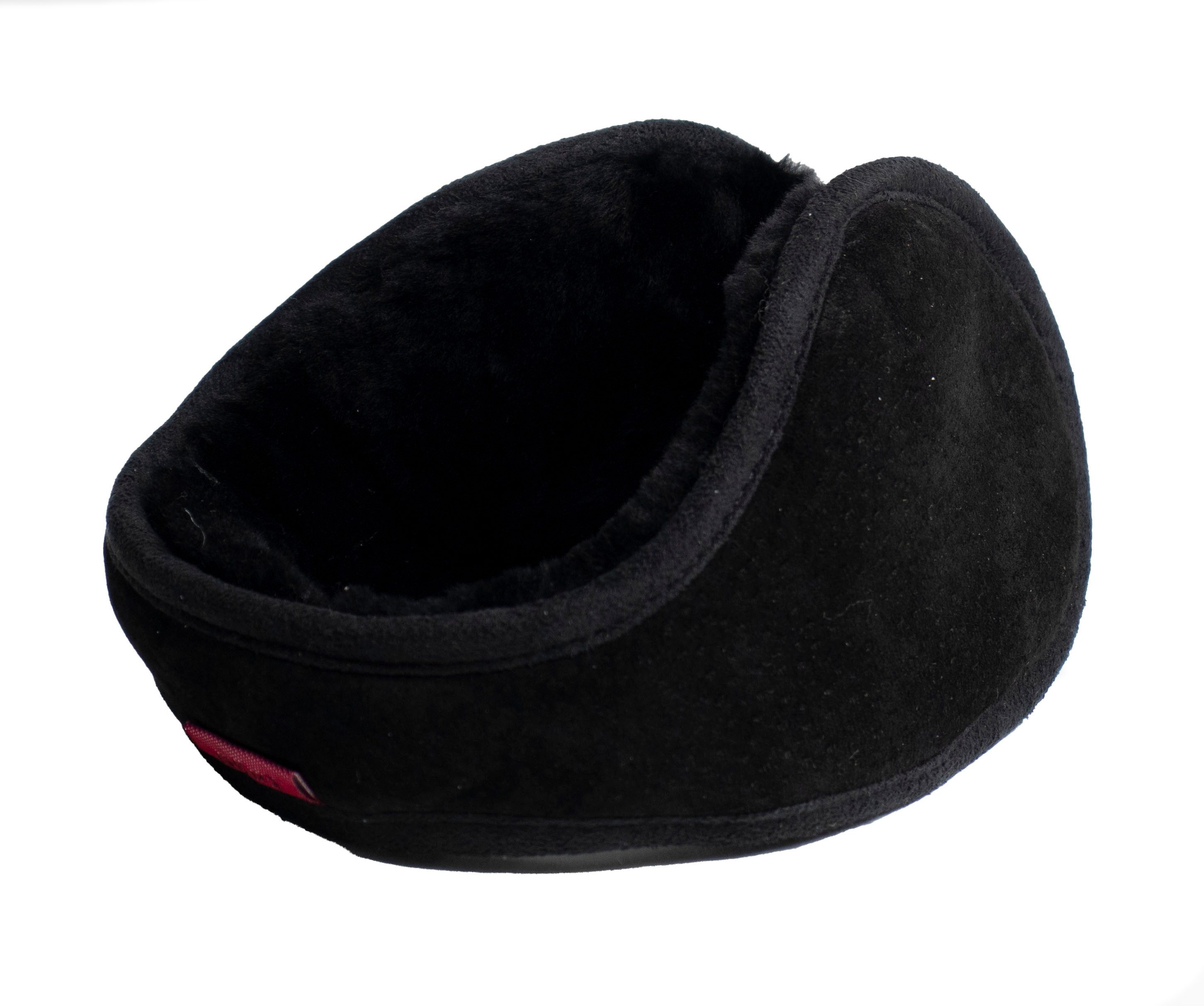 Reissner Lammfelle Ohrenwärmer Nackenbügel Ohrenschützer ELIA Merino Lammfell Veloursleder gefüttert mit weichem Lammfell