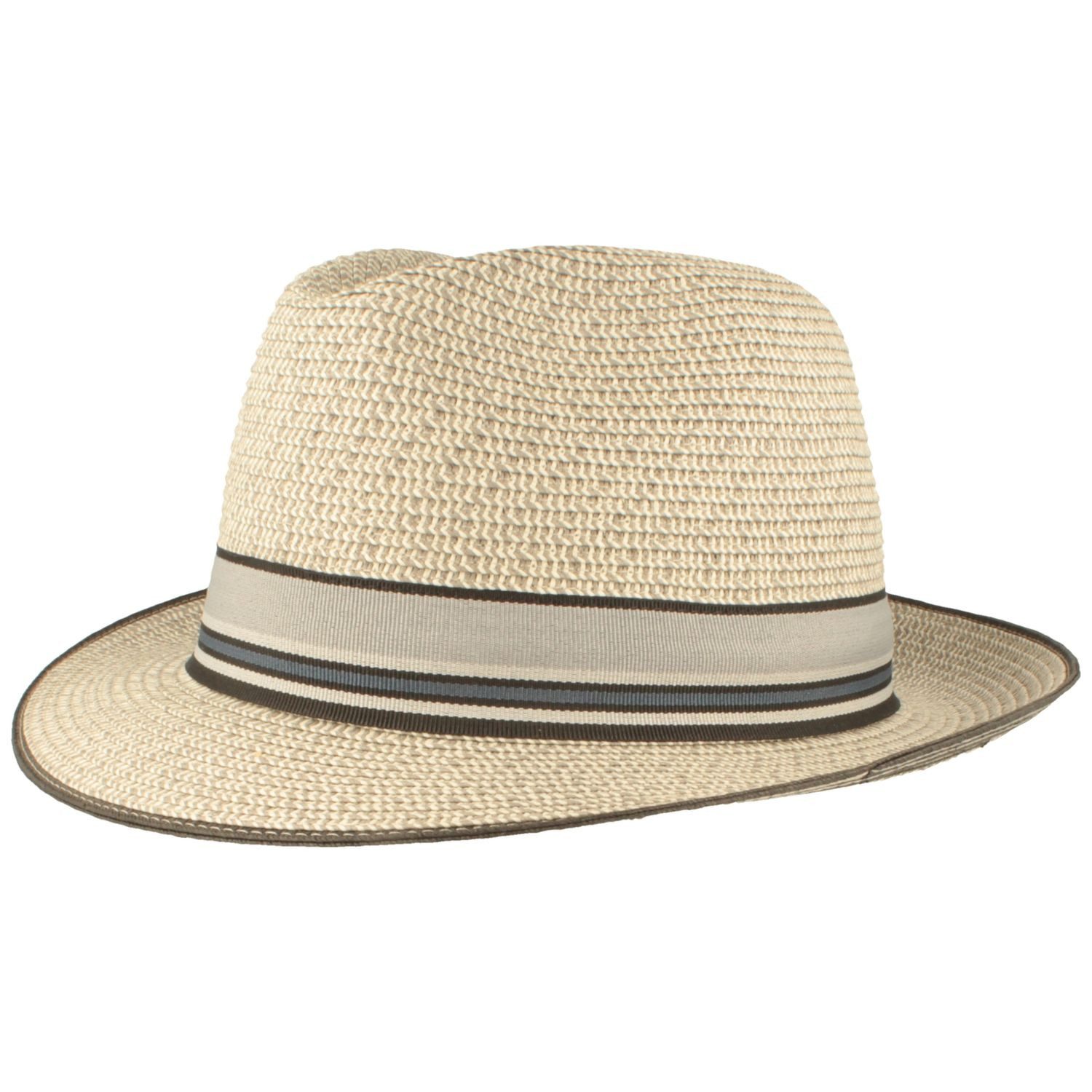 Fiebig Strohhut Knautschbarer Papierhut Fedora günstig online kaufen
