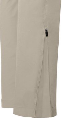 Bergson Zip-off-Hose VIDAA COMFORT Zipp-Off Damen Wanderhose, leicht, strapazierfähig, Стандартні розміри, beige