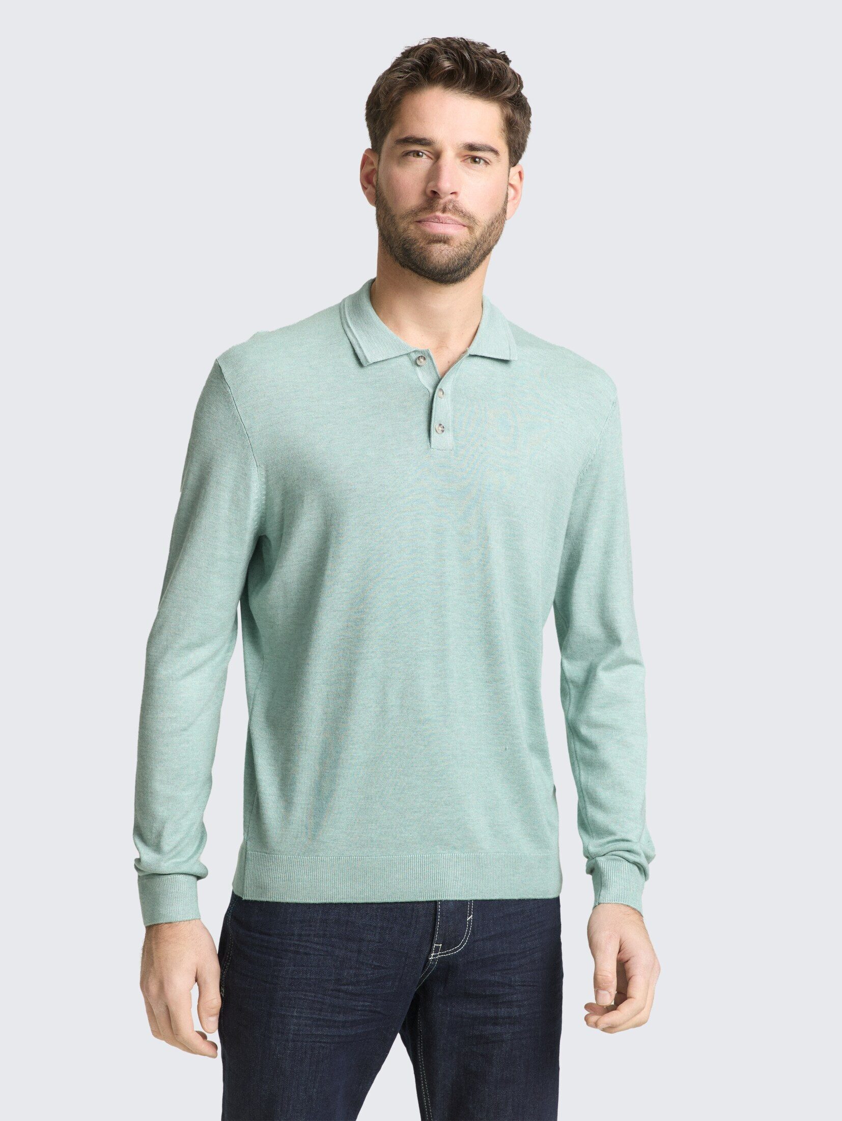 TOM TAILOR Strickpullover Pullover & Strickjacken Strickpullover mit Polokragen
