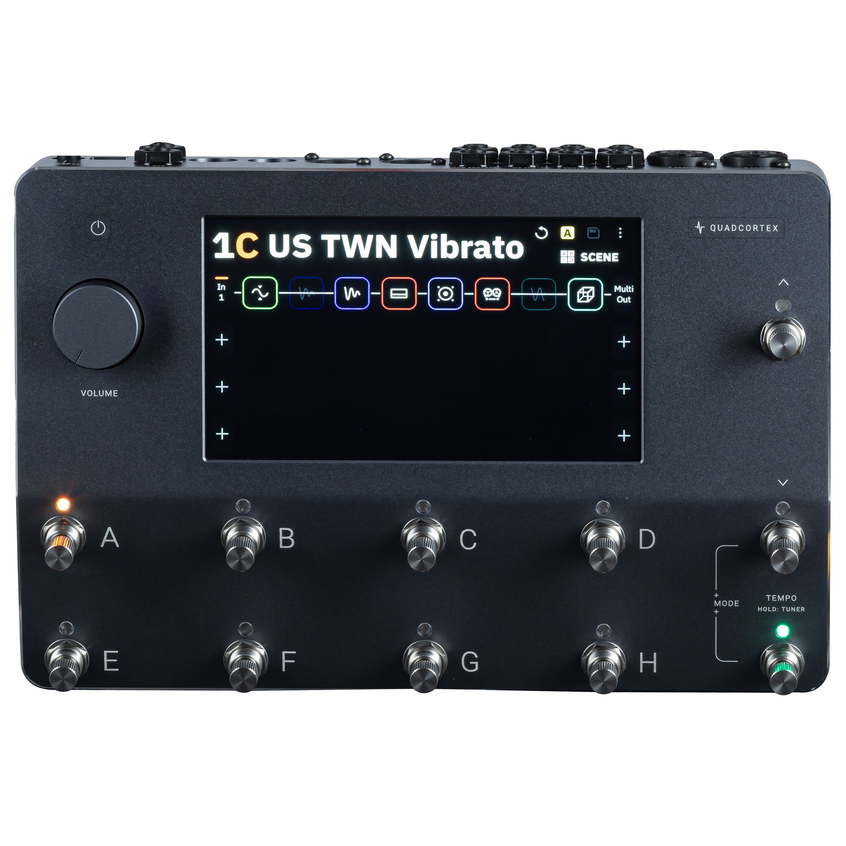Neural DSP Musikinstrumentenpedal, (Effekte, Multi-Effekte), Quad Cortex - Multieffektgerät für Gitarren