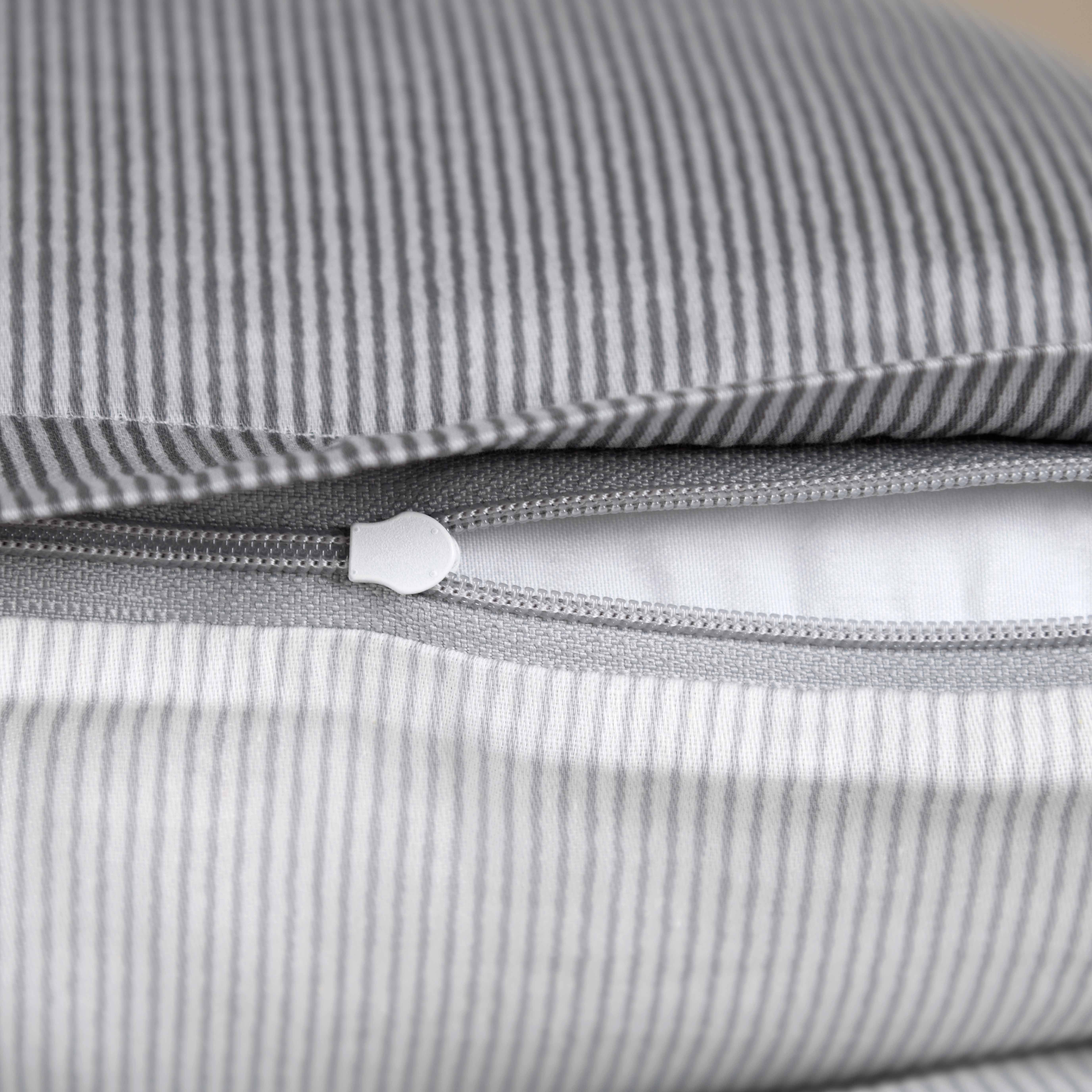 TOM TAILOR HOME Bettwäsche FINE STRIPES, Satin, 2 teilig, new bedroom, gewebtes Label
