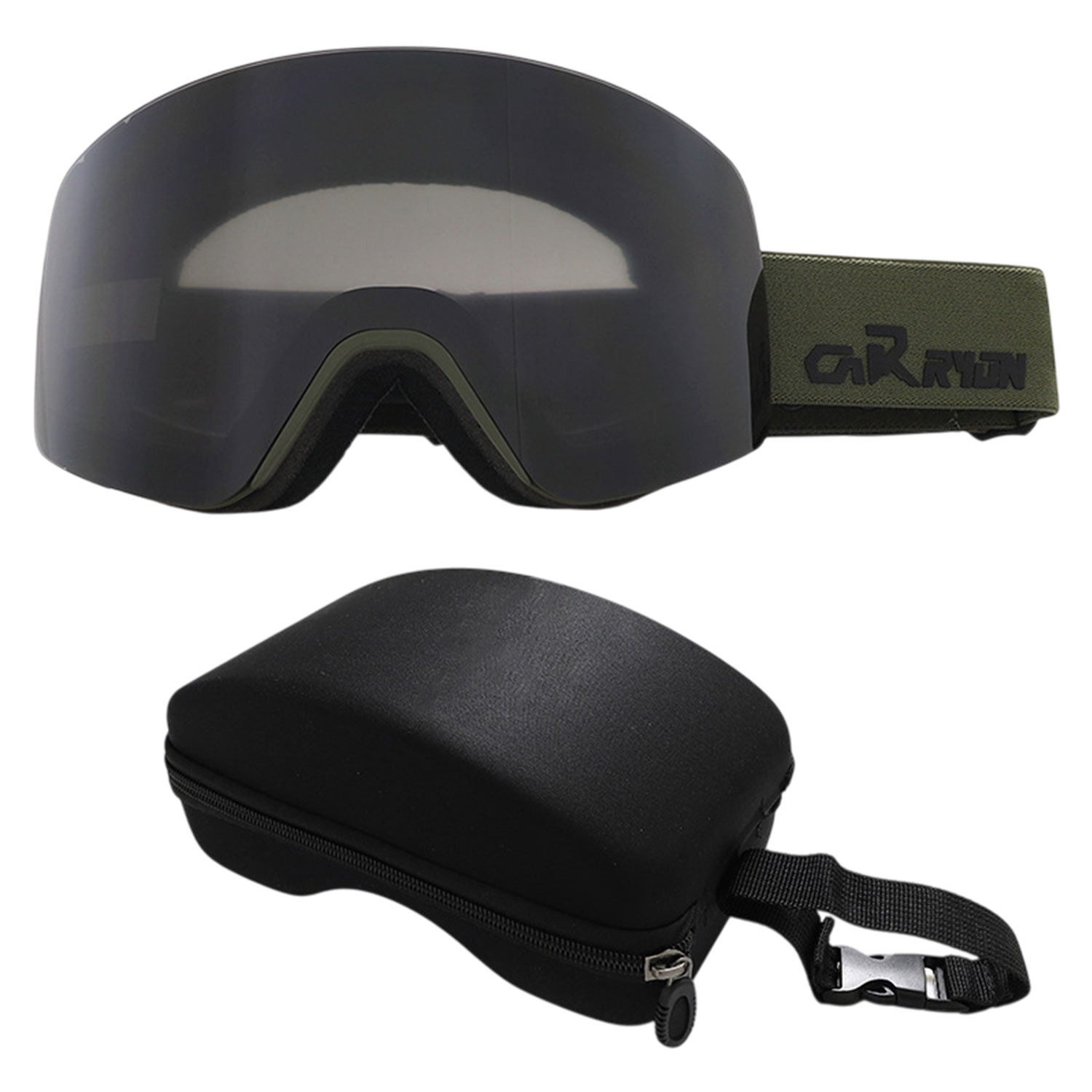 Refttenw Skibrille Skibrille,UV 400 Schutzbrille,Augenschutz,Anti-Rutsch,Anti Fog