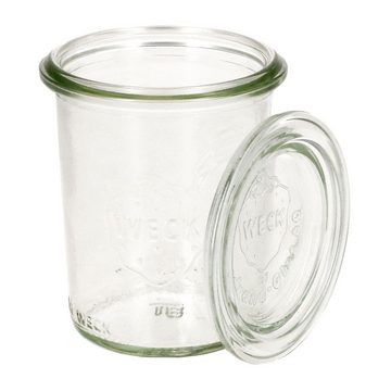 MamboCat Einmachglas 12er Set Weck Gläser 160 ml Sturzgläser mit 12 Glasdeckeln, Glas