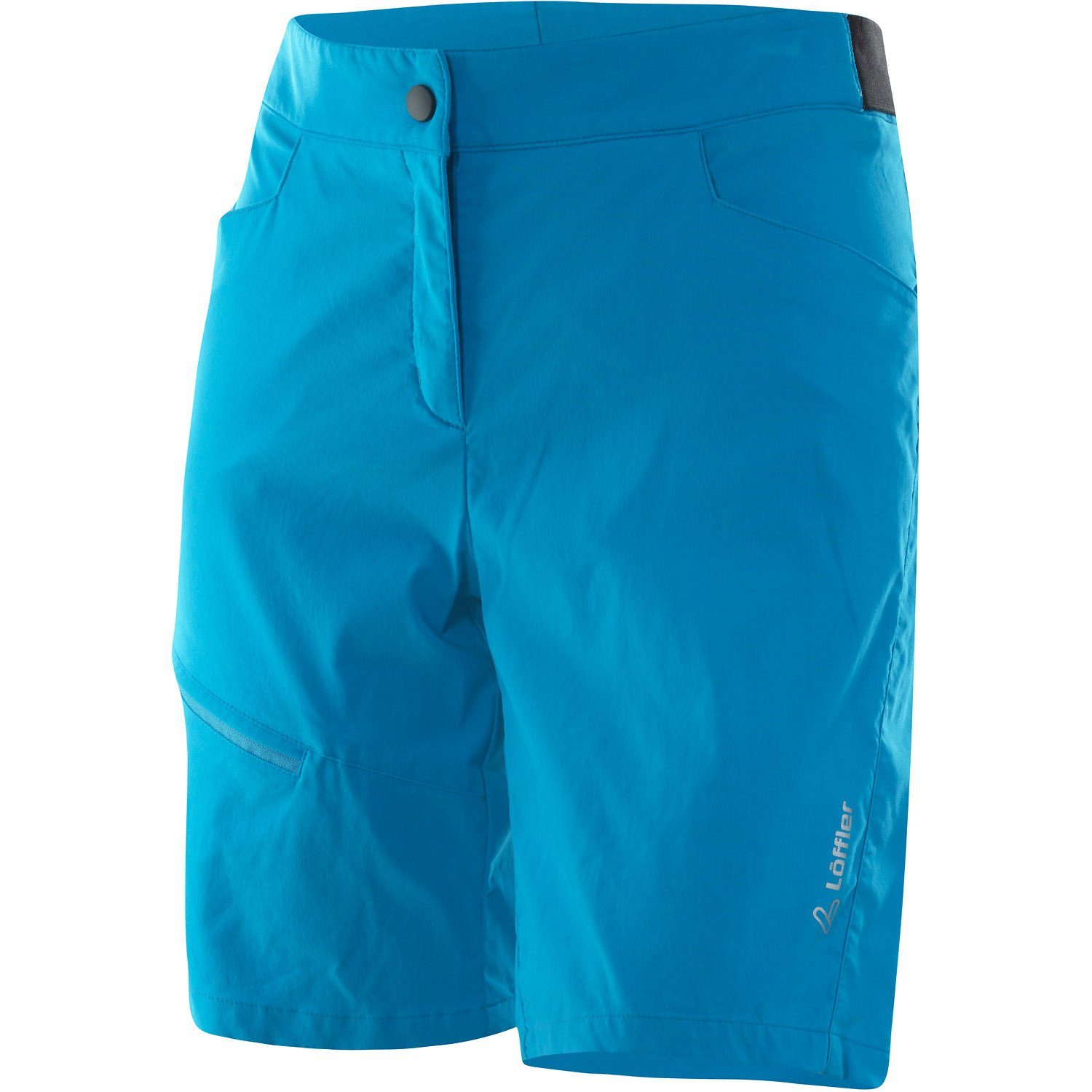 Löffler 2-in-1-Shorts Radhose Comfort CSL Azurblau
