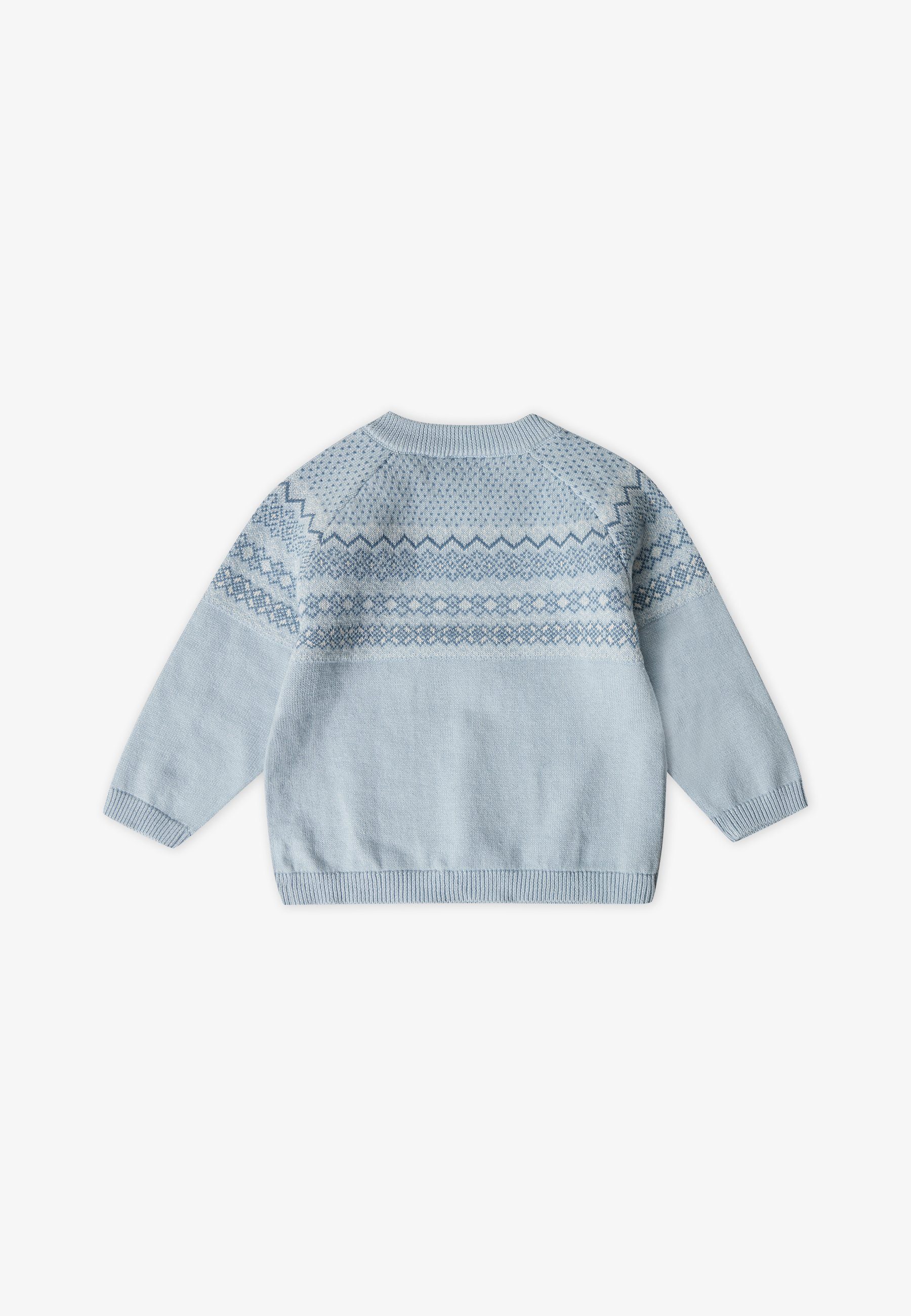 Stellou Stellou friends friends and Norwegerpullover Norweger-Pullover hellblau &