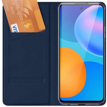 CoolGadget Handyhülle Magnet Case Handy Tasche für Huawei P Smart 2021 6,67 Zoll, Hülle Klapphülle Ultra Slim Flip Cover für P Smart (2021) Schutzhülle