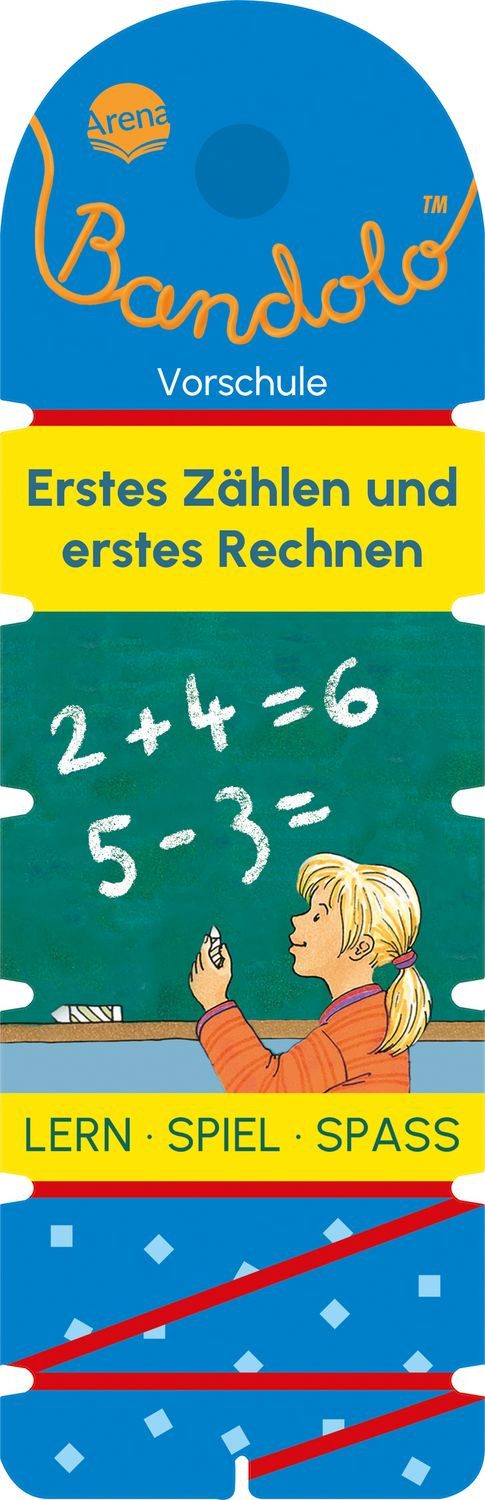 Kinderbuch Bandolo. Erstes Zählen und erstes Rechnen Lernspiel mit Lösungskontrol