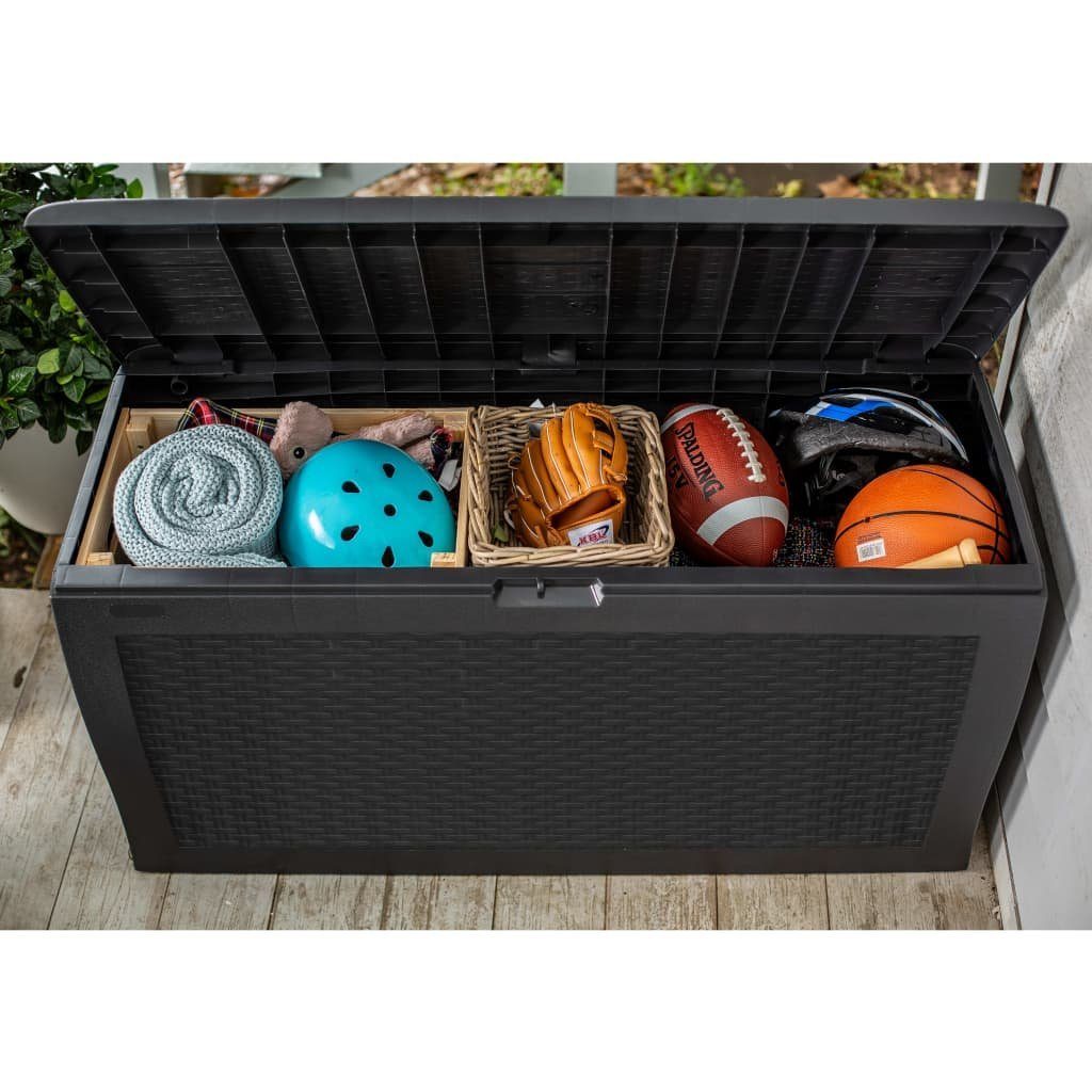 Anthrazit Gartenbox Keter Auflagenbox 270 Samoa Gartenbox L