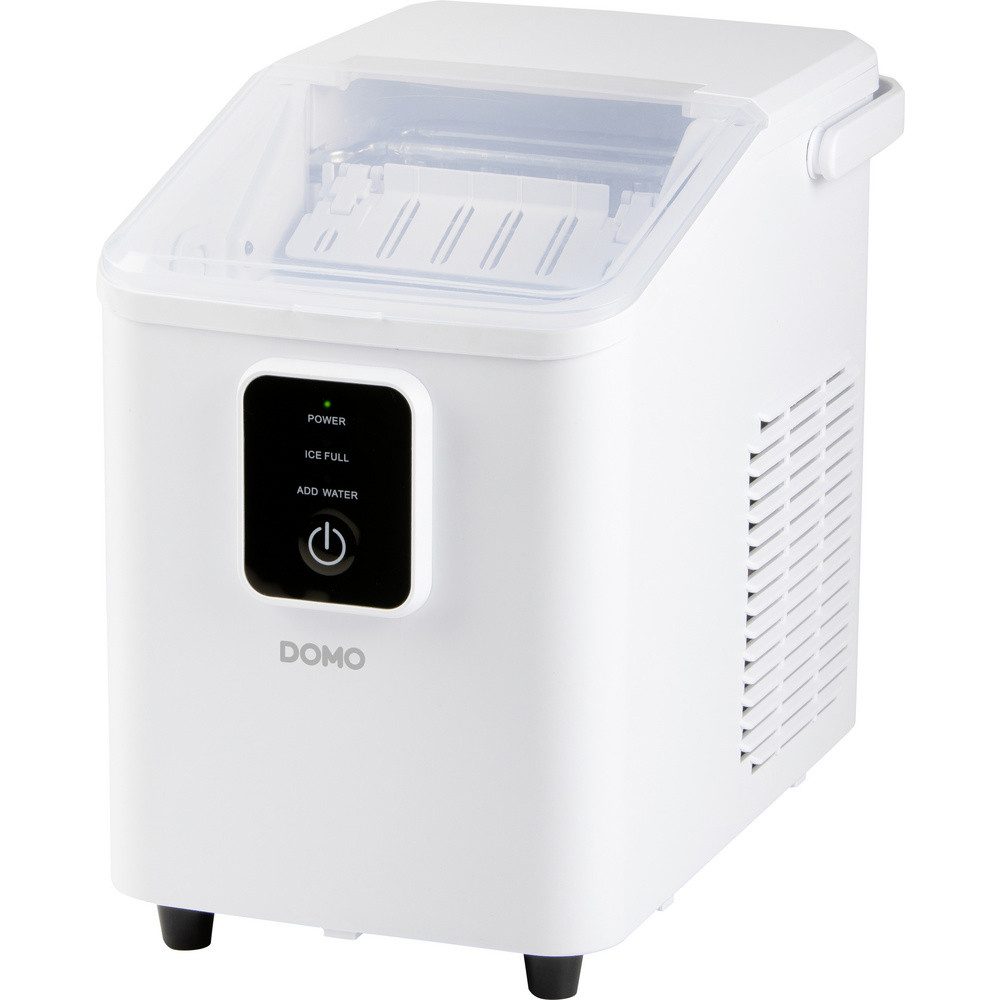 Domo Eiswürfelmaschine DOMO EISWÜRFELMASCHINE, 0.8L, 12kg in 24Std. Eiswürfelbereiter 0.8 l