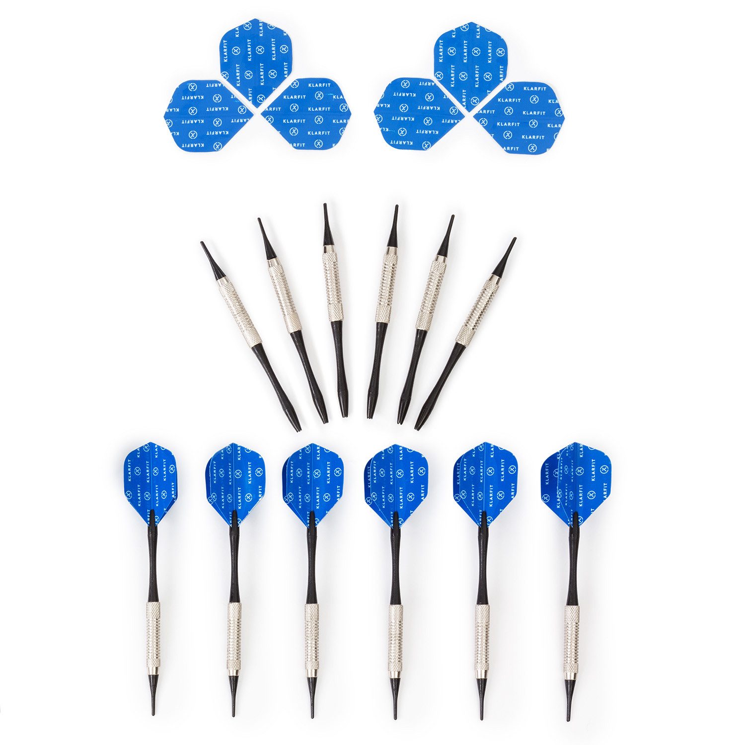 KLARFIT Dartscheibe Dartmaster 180 Hidden, (SET)