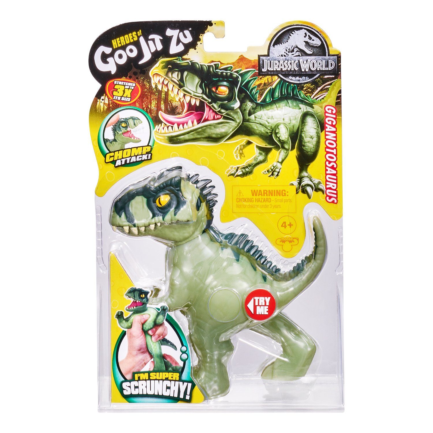 GOJ41306, Zu Dinozaurier Moose World Jurassic Spielfigur Goo Jit Giga