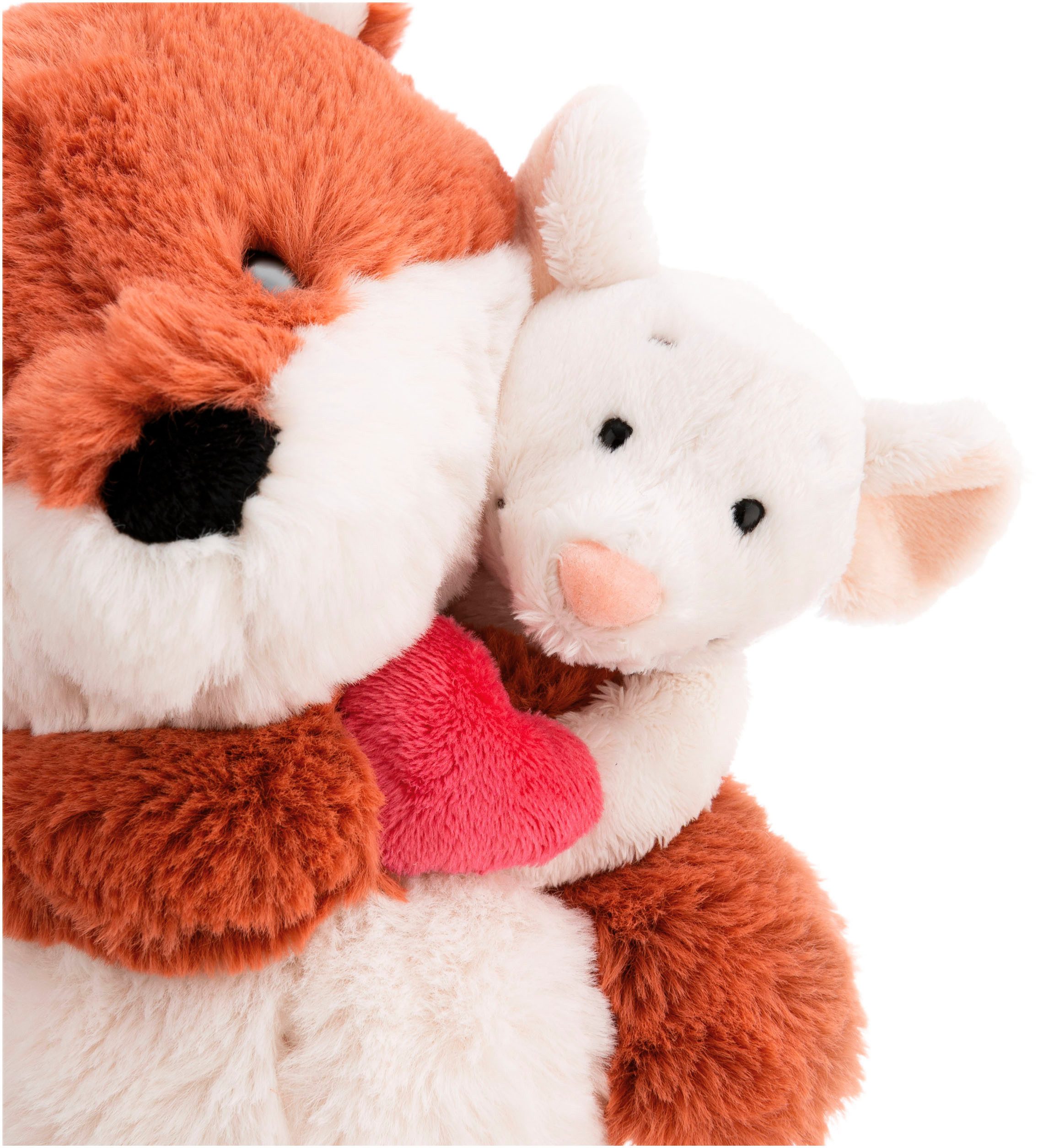Nici Kuscheltier Love, Love Fuchs Miro 28cm mit Herz und Love Maus Mira 15cm