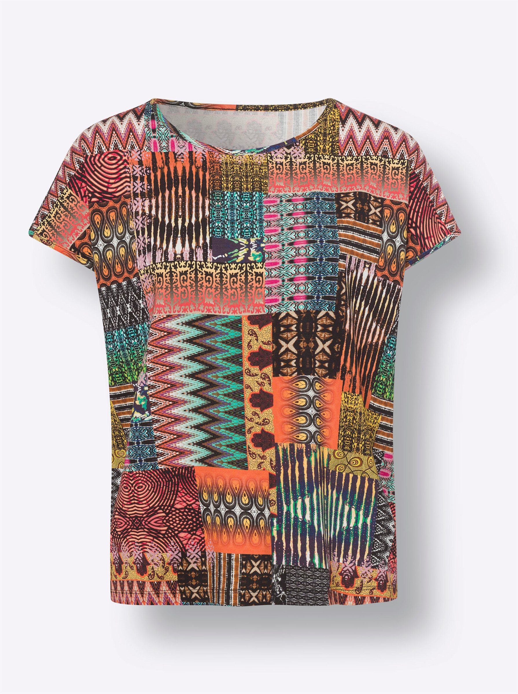 T-Shirt Druck-Shirt Kurzarm