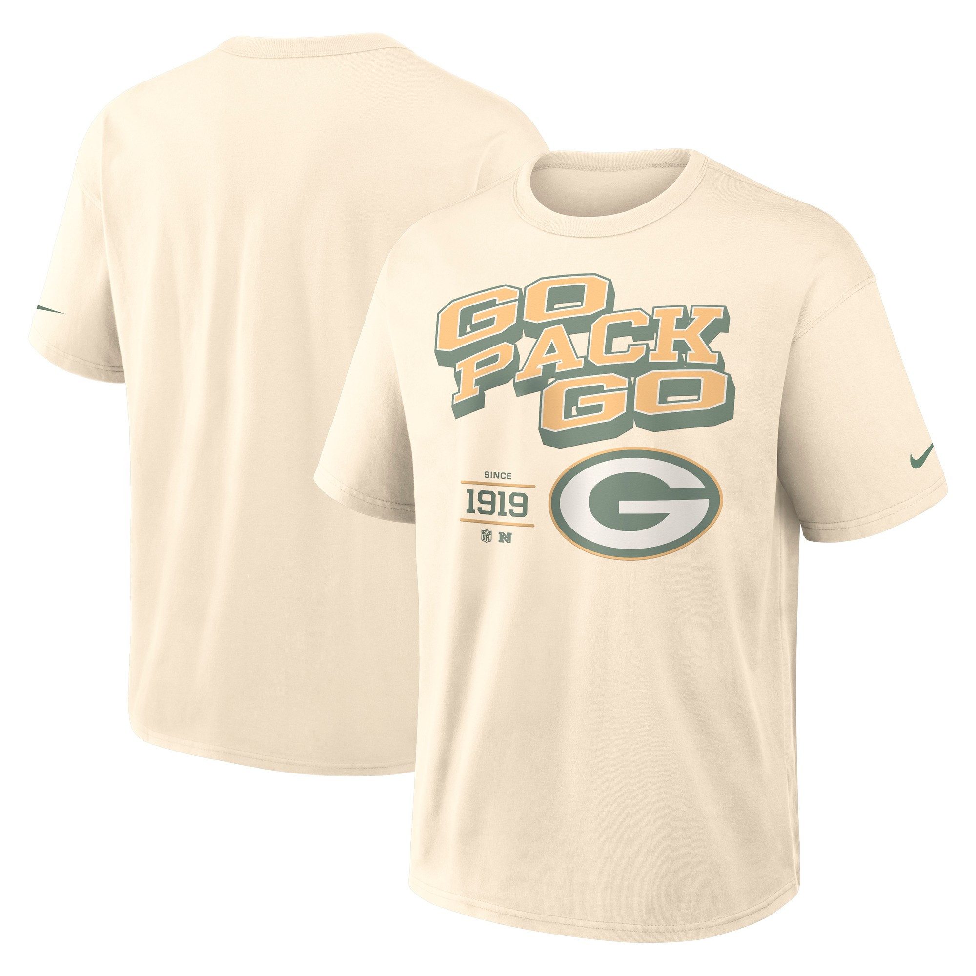 Nike T-Shirt Nike T-Shirt Green Bay Packers Blown Away Nike SS Loose Fit Tee