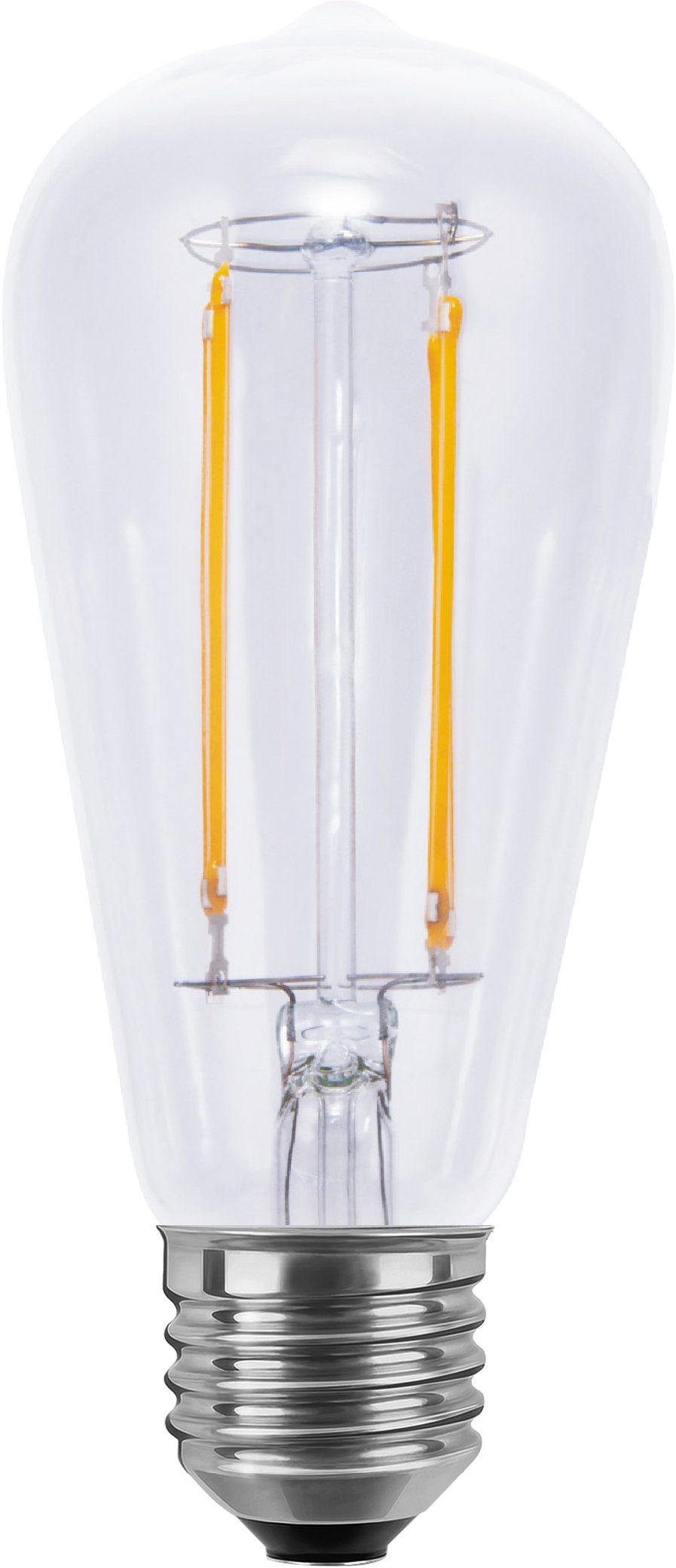 LED-Leuchtmittel Line, Rustika Vintage dimmbar, St., Warmweiß, klar, E27 SEGULA Lampe, E27, 1 2700K,