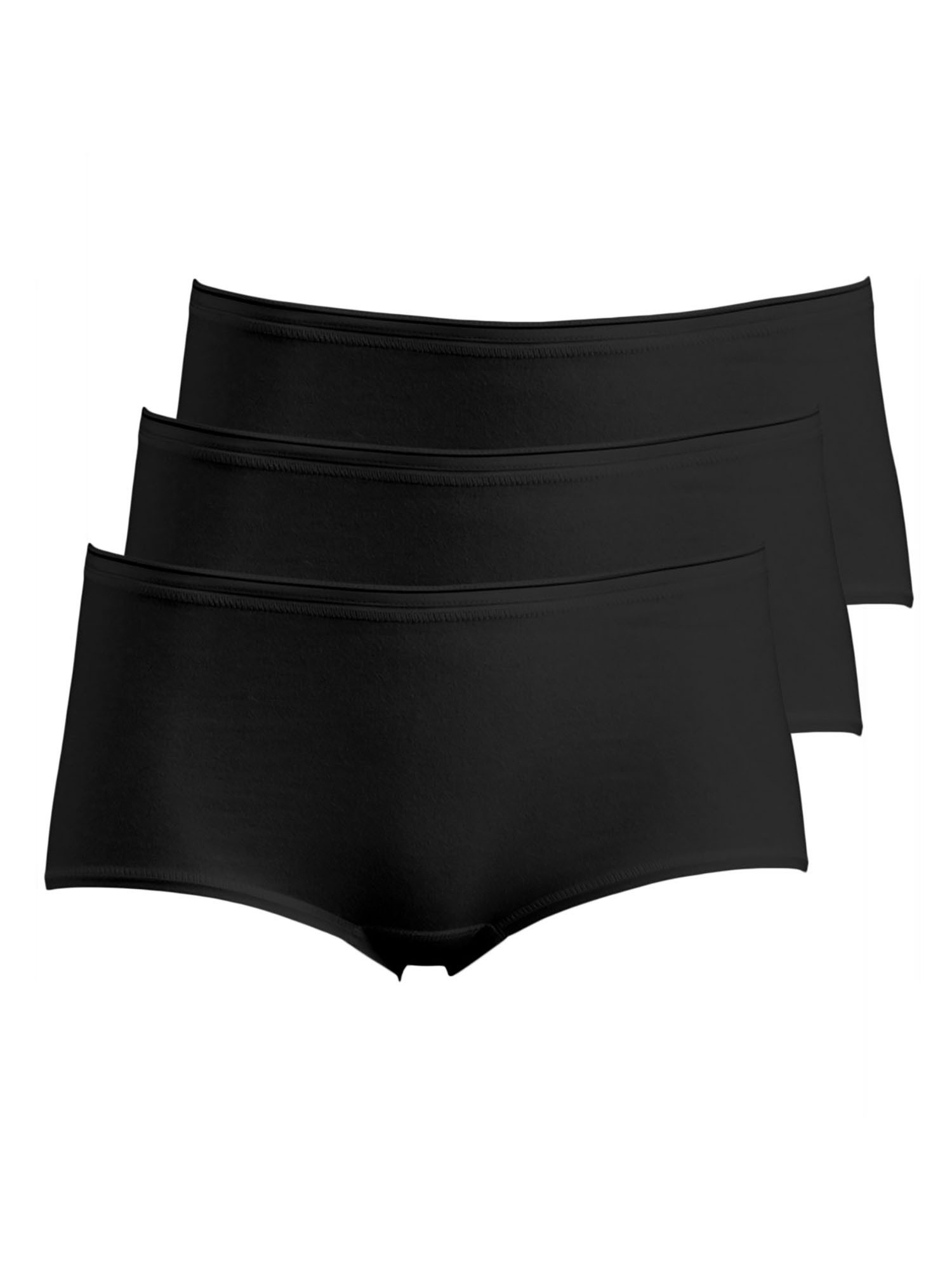 Panty 3er Pack Damen Hipsterpanty Baumwolle-Modal