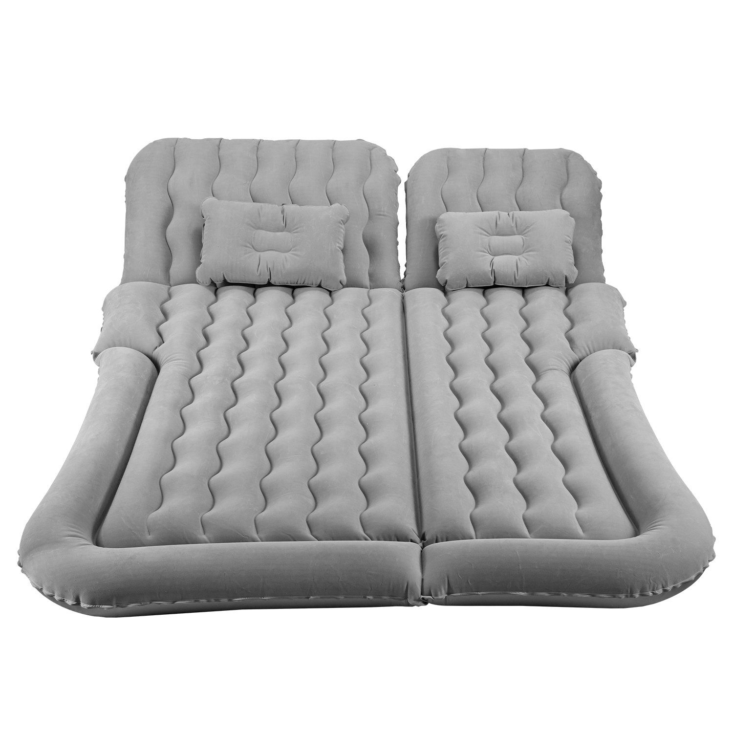 Clanmacy Luftbett Auto Luftbett Aufblasbare mit 12V Pumpe 178 x 126 x 13cm grau, (1-tlg)