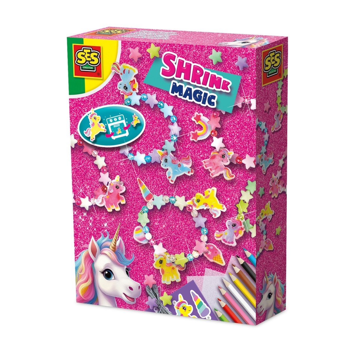 SES Creative Malen nach Zahlen SES CREATIVE Amulettarmbänder Unicorn