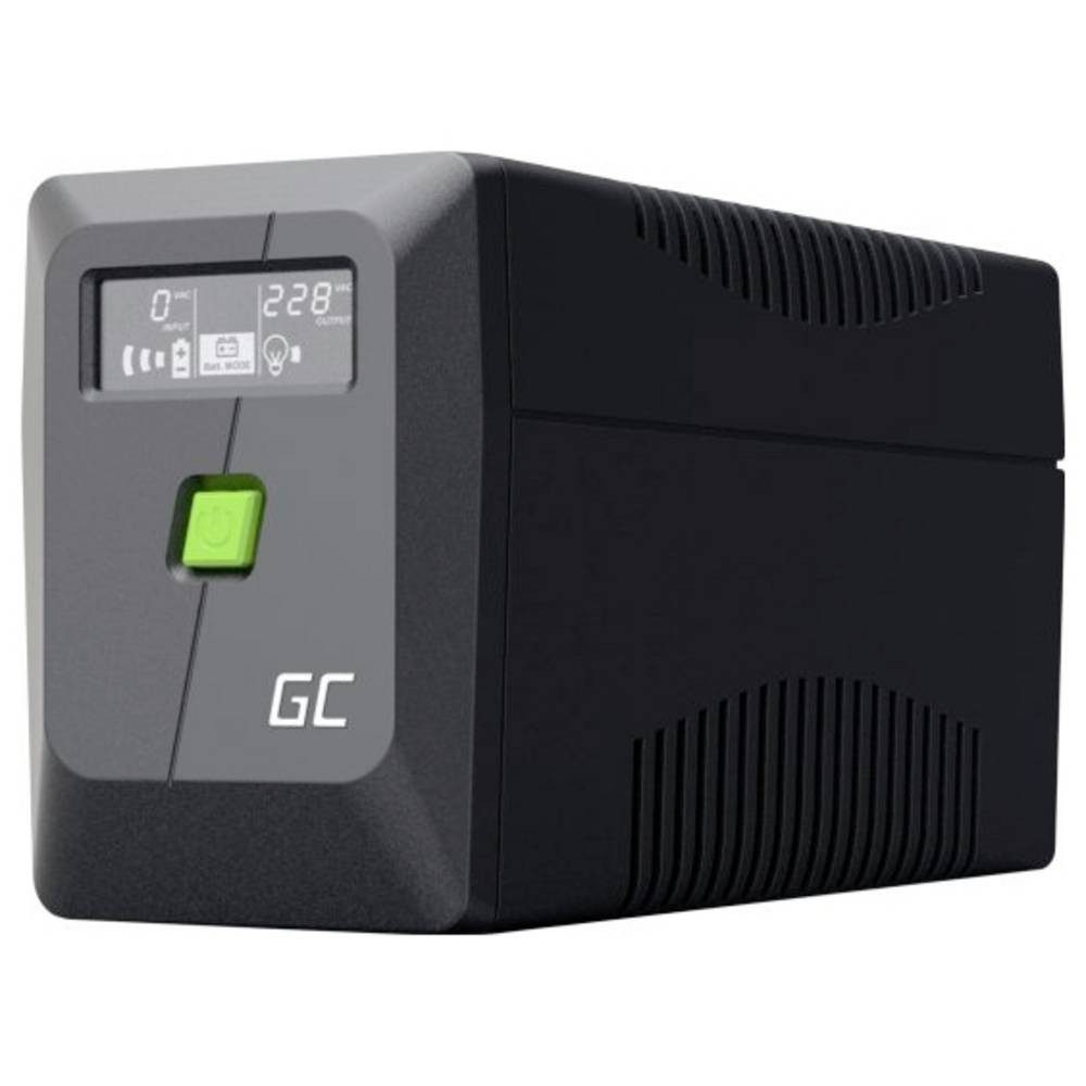 Green Cell USV-Anlage UPS USV 650 VA GC-UPSLM360, LC-Display