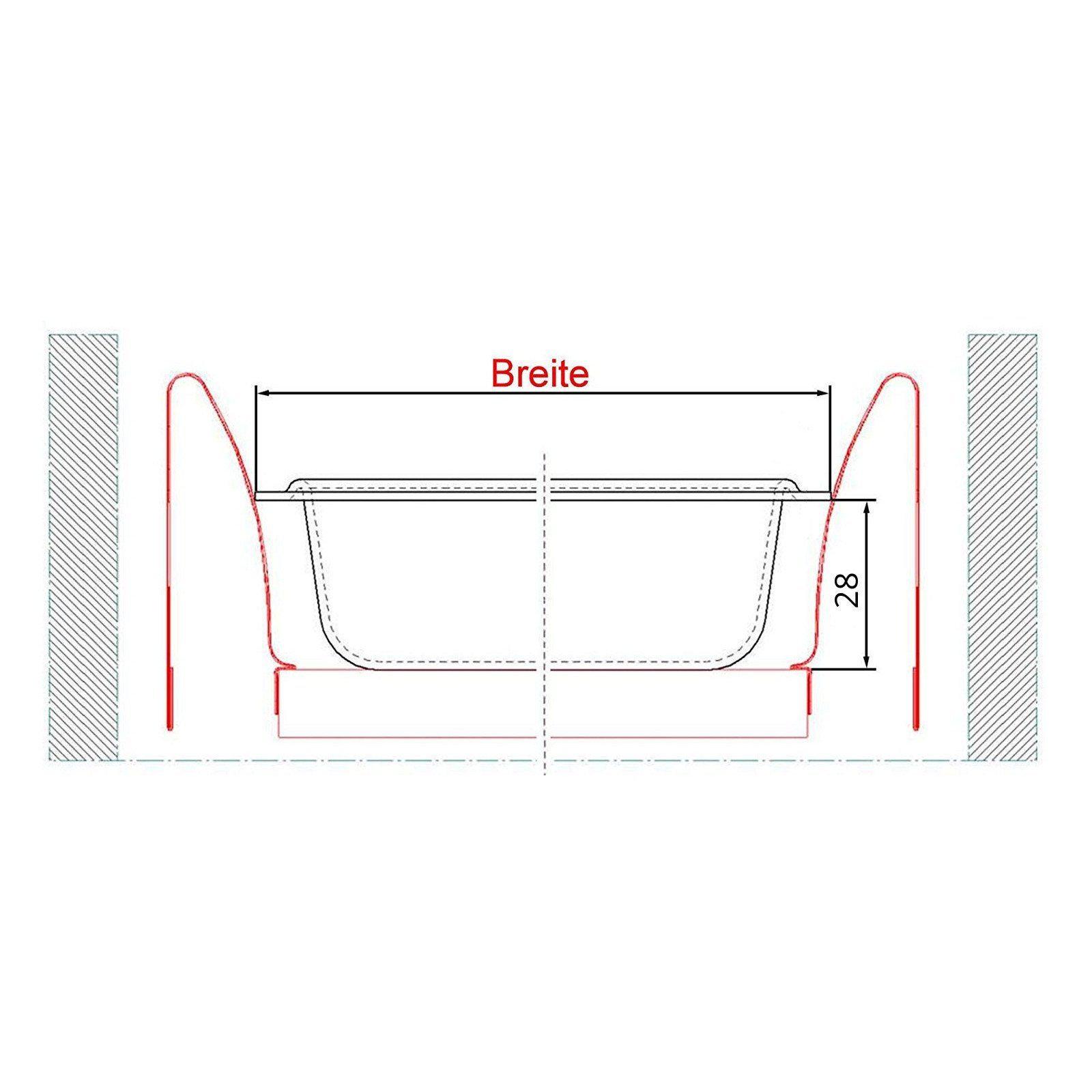 SO-TECH® Schubladeneinsatz ORGA-BOX® Gewürzgläsereinsatz, für 60er Schrankbreite, 513 x 28 x 473 mm schiefergrau kompatibel Tandembox Optifit – Bild 5 von 5