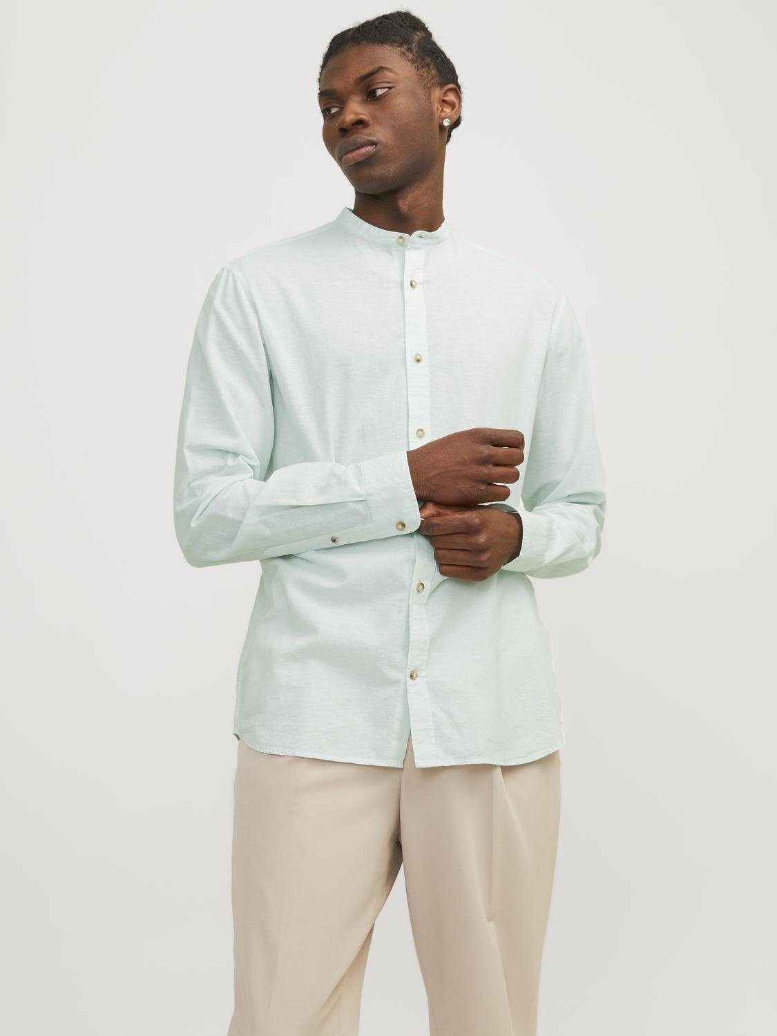 Jack & Jones Langarmhemd JJESUMMER BAND günstig online kaufen