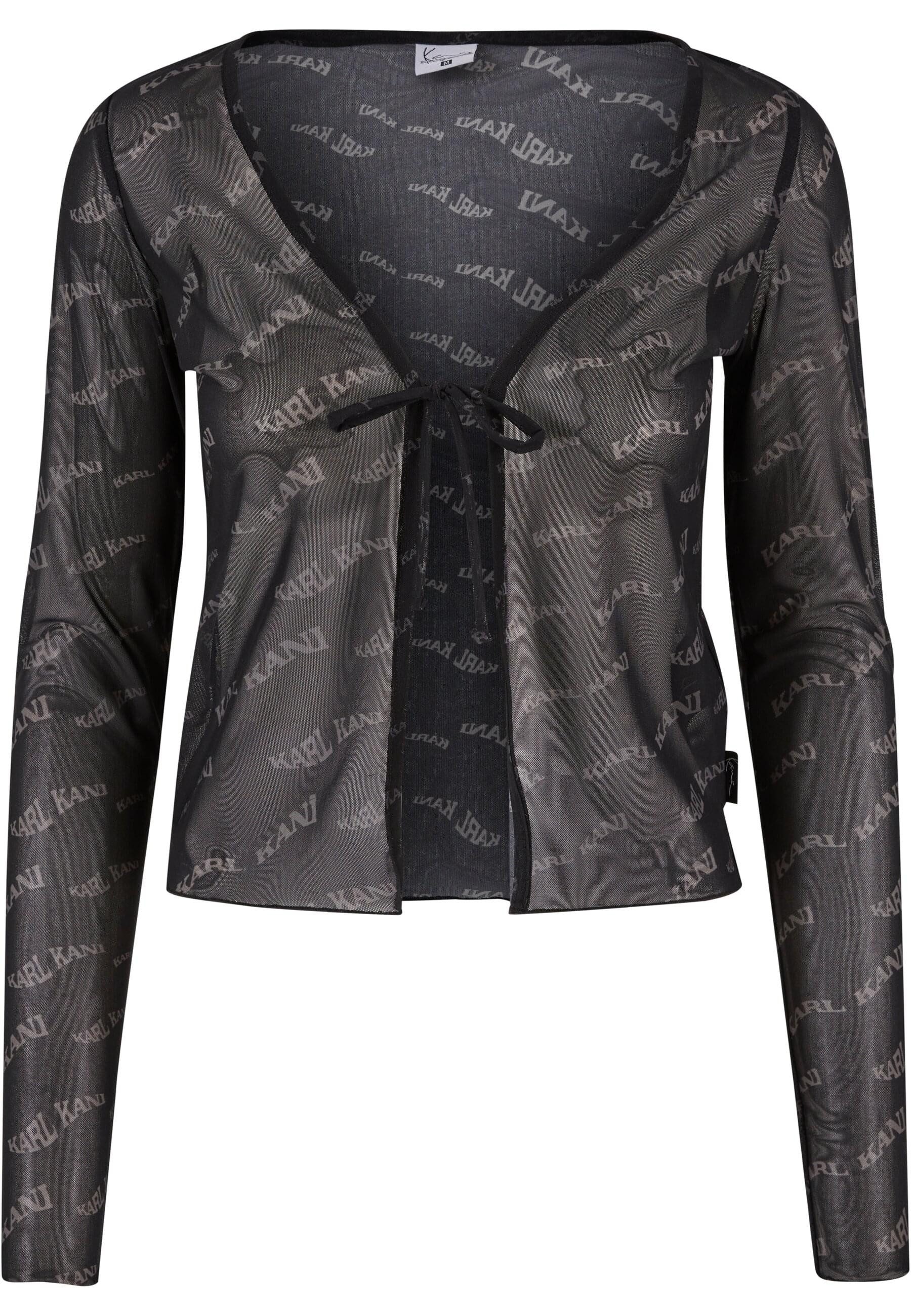 Karl Kani Longsleeve Karl Kani Damen KW242-008-2 Chest Signature Front Tie LS (1-tlg)