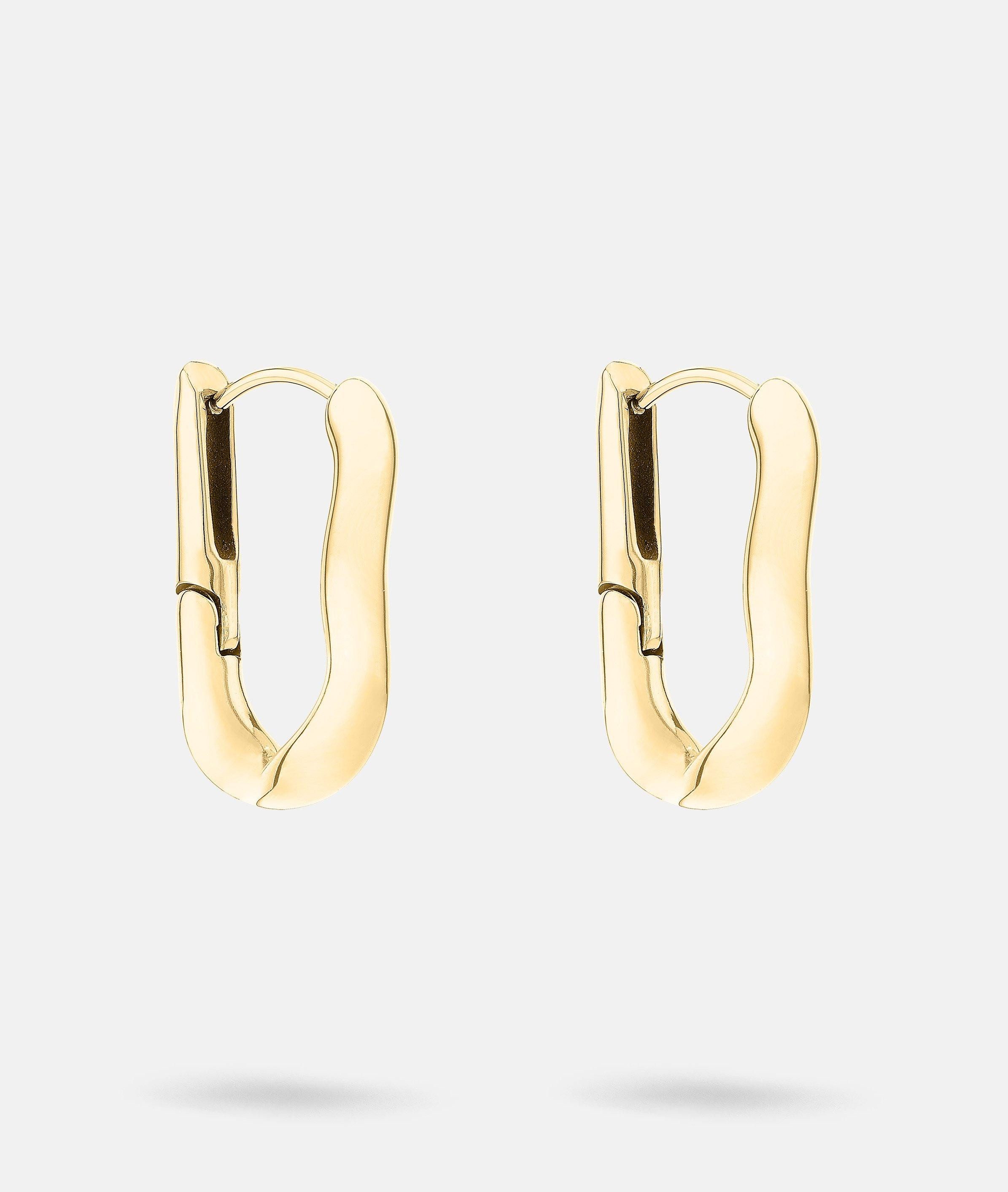Liebeskind Berlin Paar Creolen Schmuck Geschenk Edelstahl Ohrringe The Melt günstig online kaufen