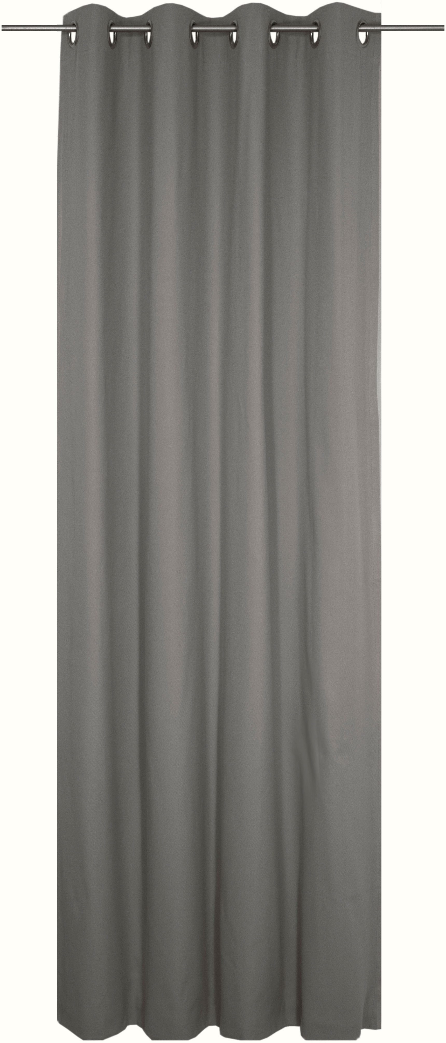 Wirth Vorhang WirthNatur (1 St), Ösen, blickdicht, 1-lagig