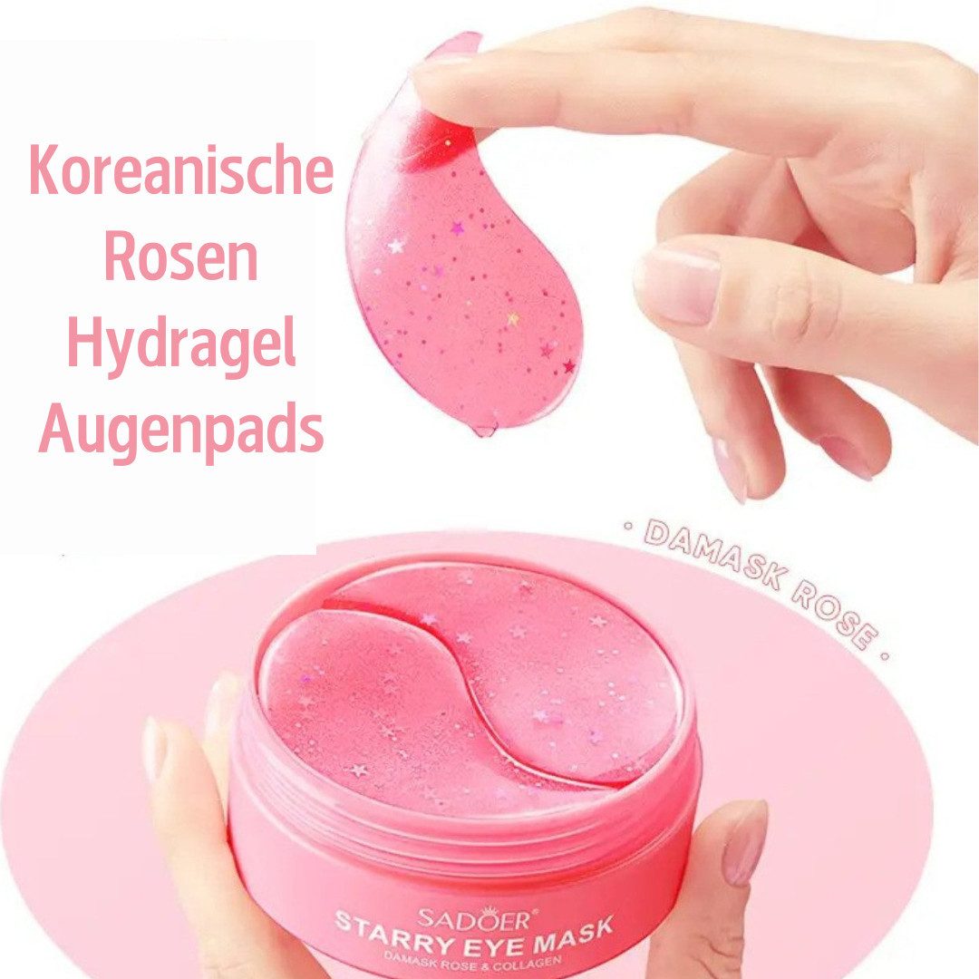 Montegoni Augenpads Anti Aging, Beruhigende Augenmaske gegen Augenringe und Schwellungen, 60-tlg., Lindert Müdigkeit, Reduziert Schwellungen, Anti Aging Augenpflege Pads gegen Falten,Augenmaske AntiFalten Wirkung