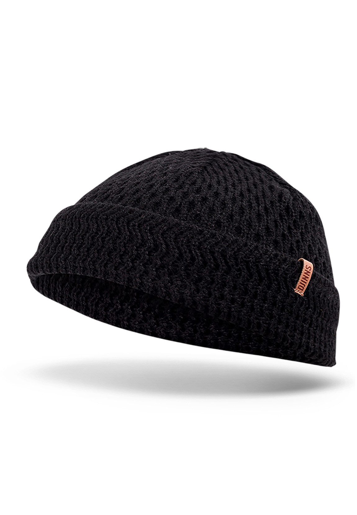 Djinns Beanie Djinns Beanie SUPER SHORT BEANIE PLAINLACE Black Schwarz günstig online kaufen