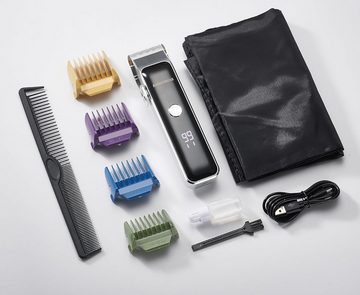 BARBERBOSS Haarschneider, Elektrischer Bartschneider und Rasierer zum Trimmen Stylen Rasieren, mit Kompaktes Design Leicht und ergonomisch für bequeme Handhabung