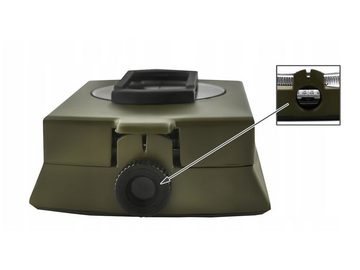 HR Autocomfort Kartenkompass Militärkompass Wander Metall Marschkompass fluoreszierend Wasserwaage