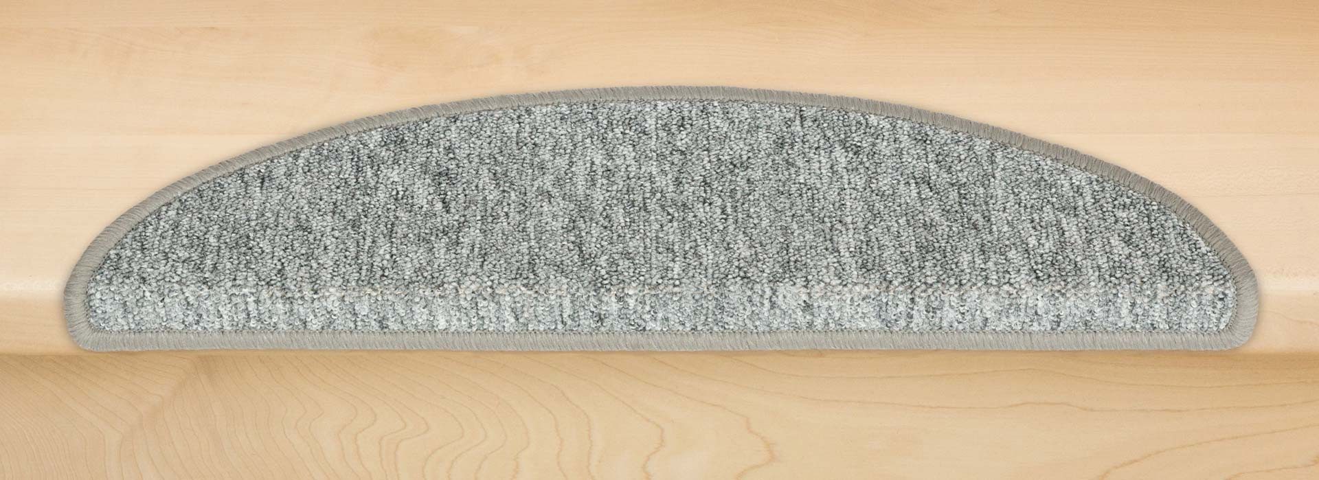 Metzker® Stufenmatte Stufenmatten Rambo Kleinformat 55x15x3,5cm Halbrund, halbrund, Höhe: 5 mm, 15 Stück im Set - Grau – Bild 3 von 5