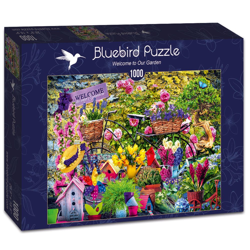 Bluebird Puzzle Puzzle Welcome to Our Garden, Puzzleteile