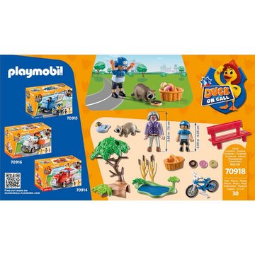 Playmobil® Konstruktionsspielsteine DUCK ON CALL - Polizei Action. Fang den Dieb!