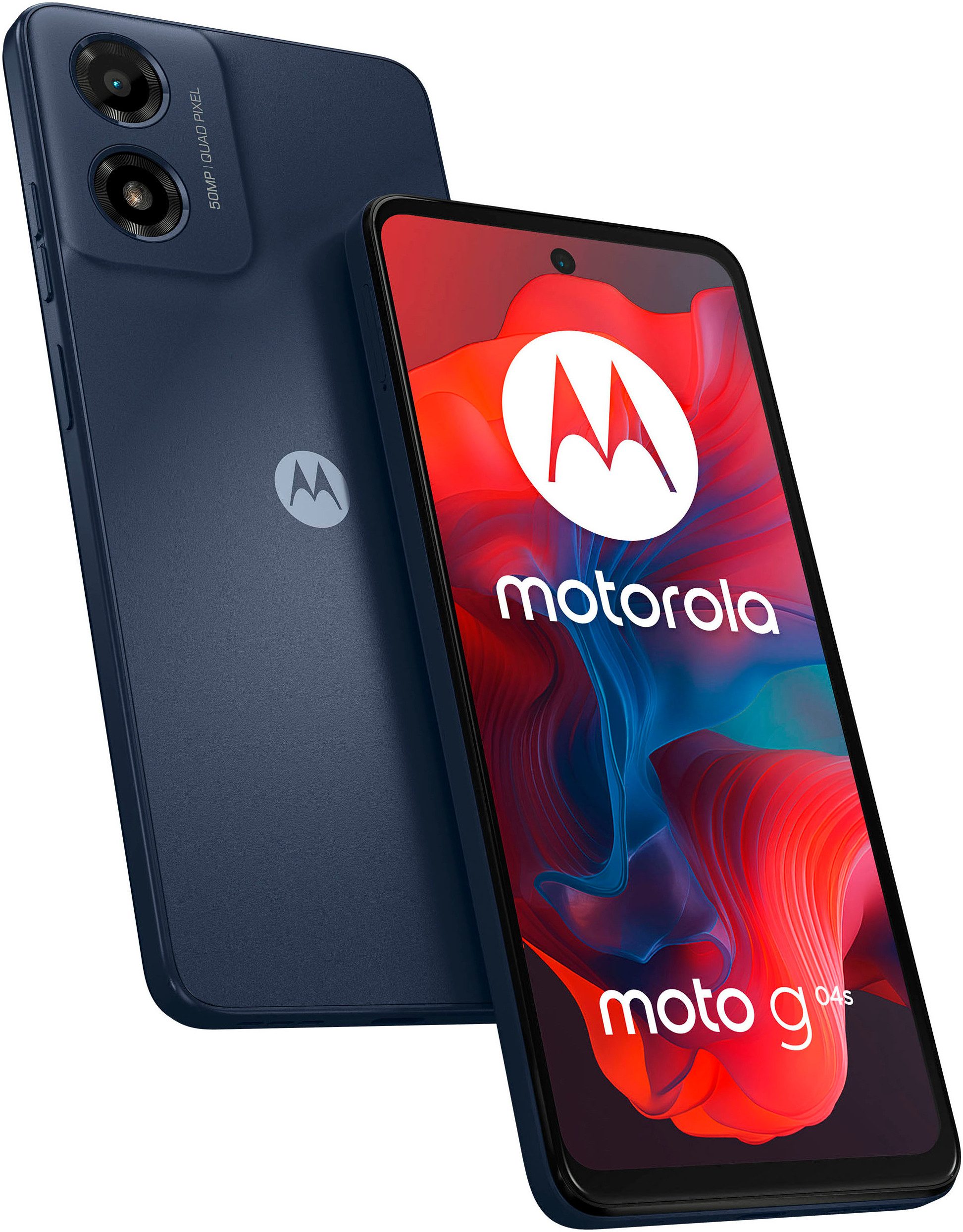 Motorola moto G04s 64GB Smartphone 16 67 cm 6 6 Zoll 64 GB Speicherplatz 50 MP Kamera SUPERHELLES 90 Hz DISPLAY DOLBY ATMOS