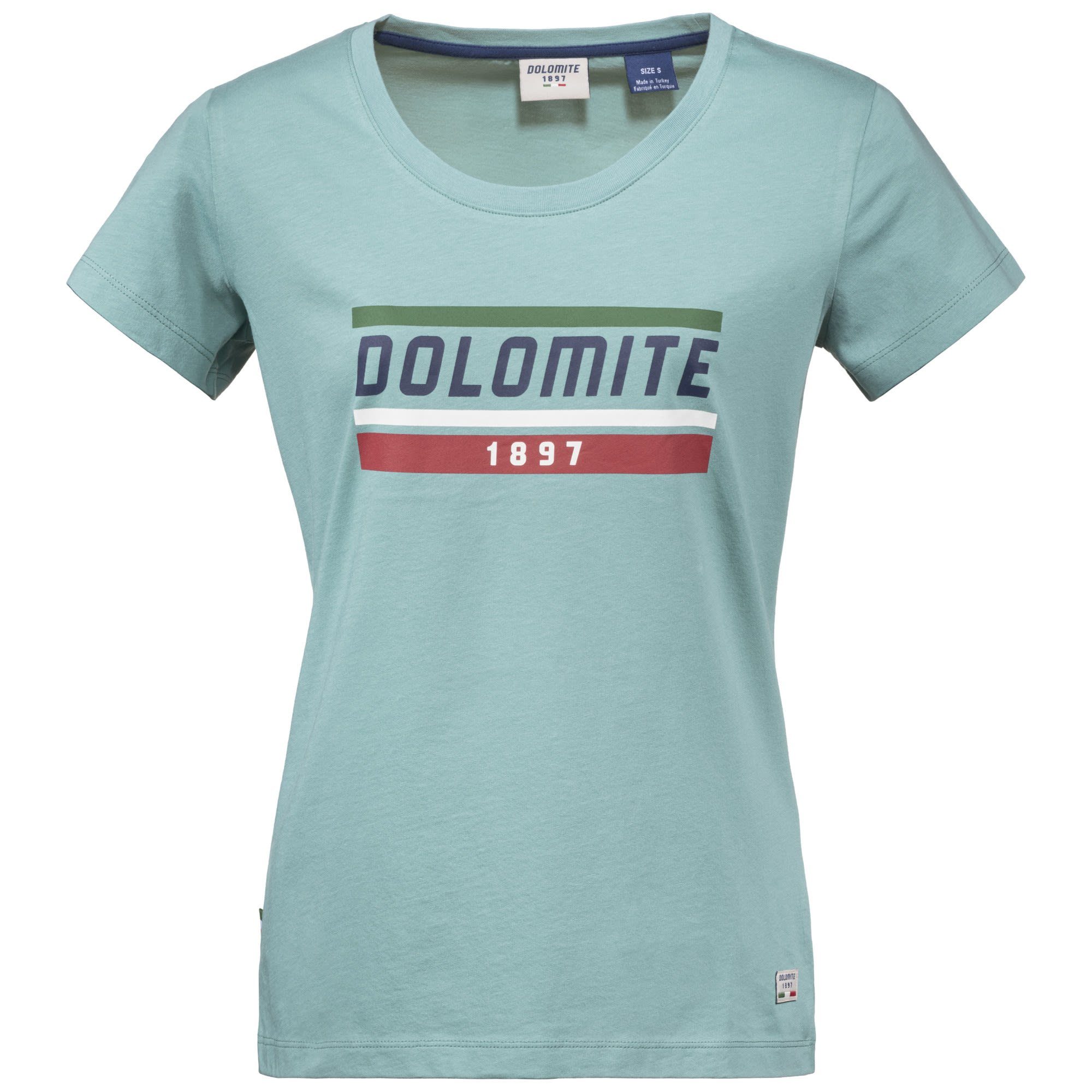 Dolomite T-Shirt W Blue T-shirt Grey Damen Dolomite Kurzarm-Shirt Gard