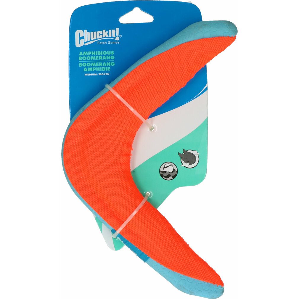 Chuckit Tierquietschie Amphibious Boomerang Medium