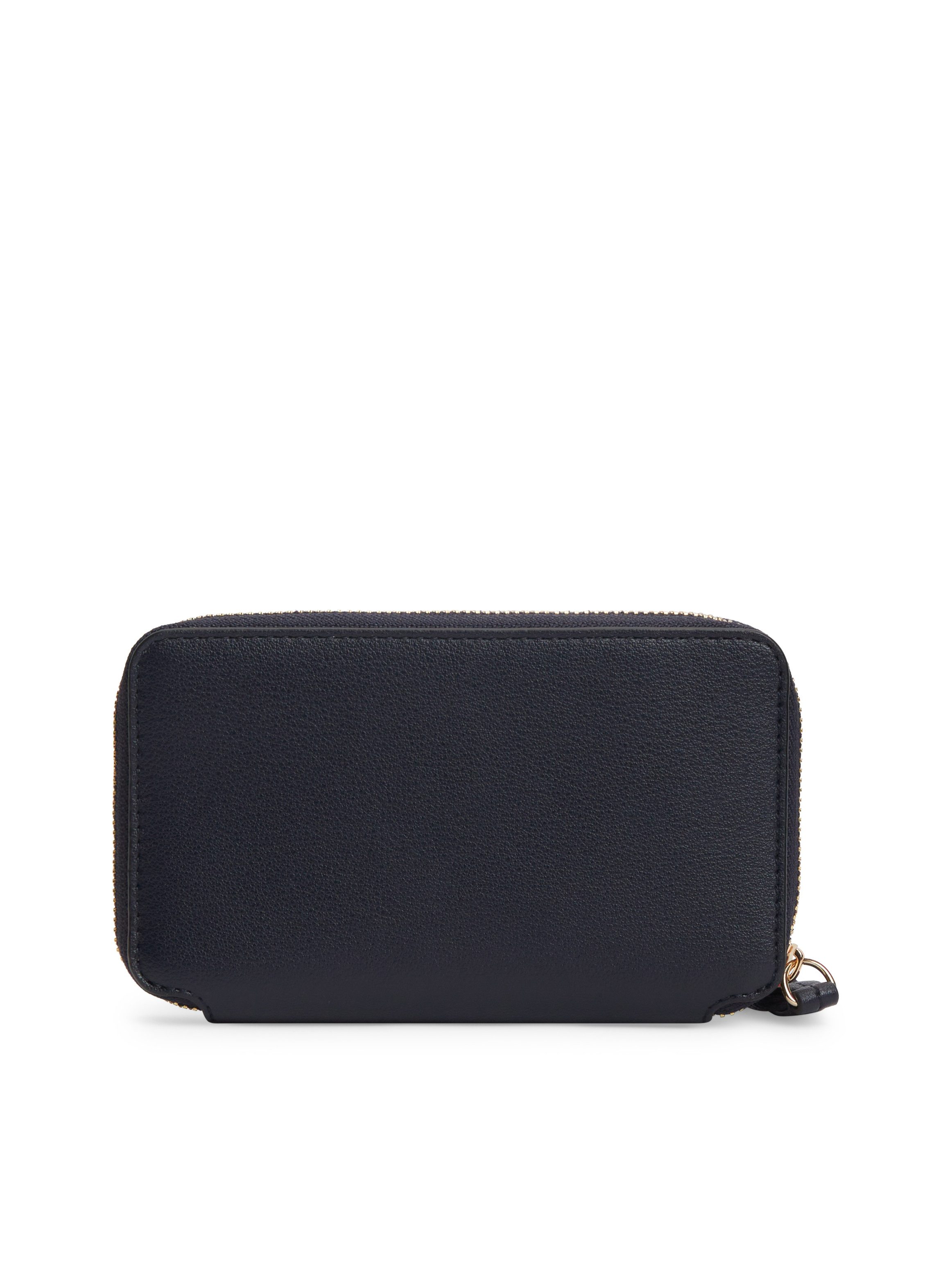 Tommy Hilfiger Geldbörse TH LOGOTAPE COMPACT ZIP AROUND, Unisex Portemonnaie, Geldbeutel mit edlem TH-Logoelement – Bild 2 von 4