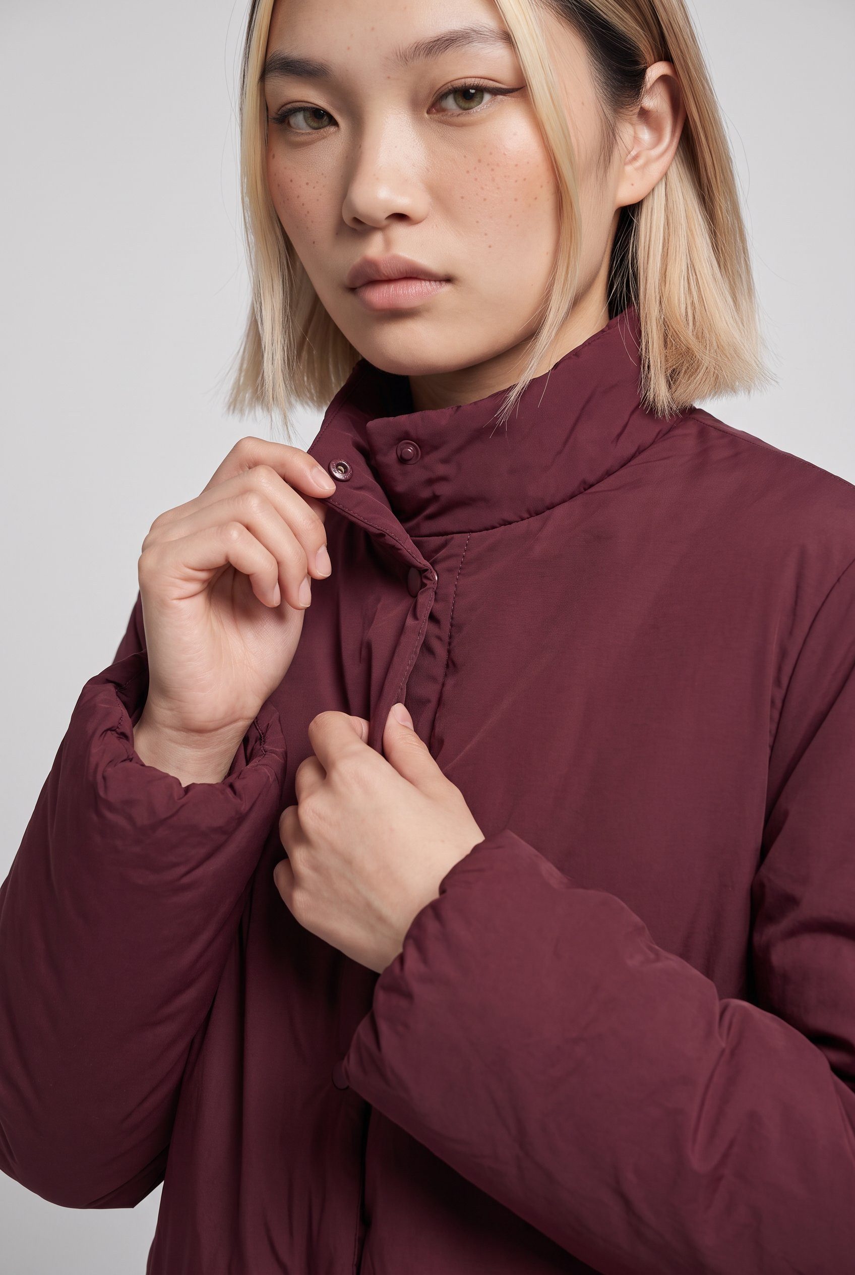 Vero Moda Kurzjacke VMROSIA SHORT JACKET BOO Kunstfaser – Bild 3 von 5